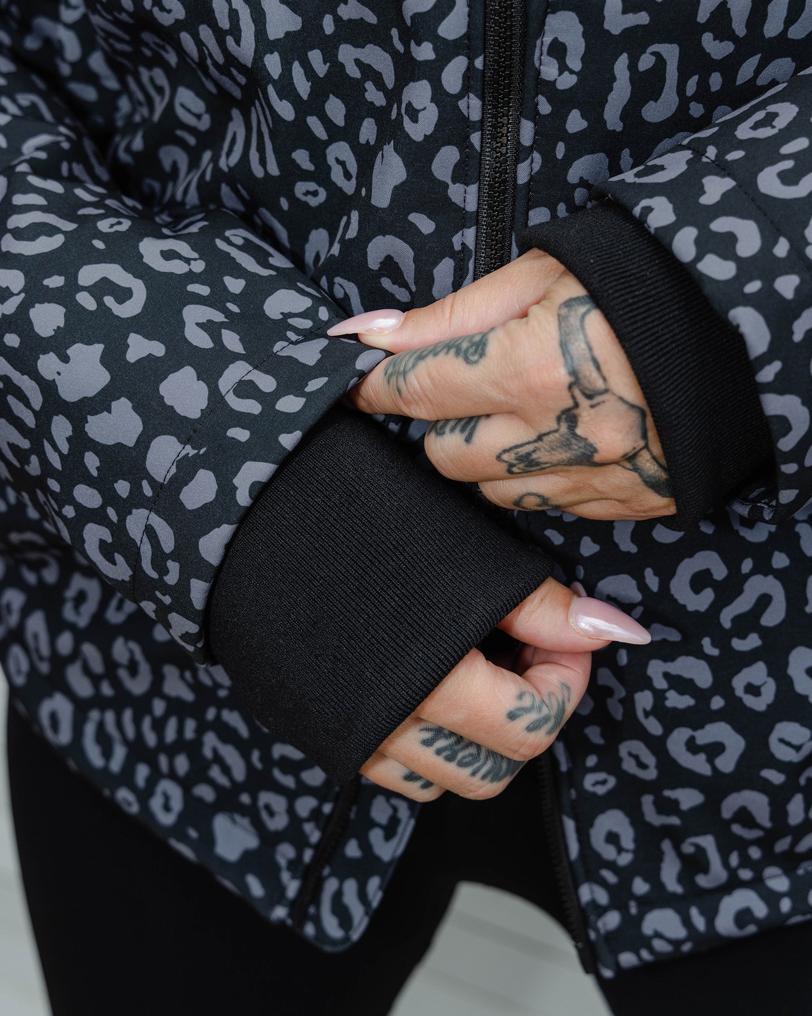 Women's Anchor Jacket 2.0 - Black Leopard - Dixxon Flannel Co.