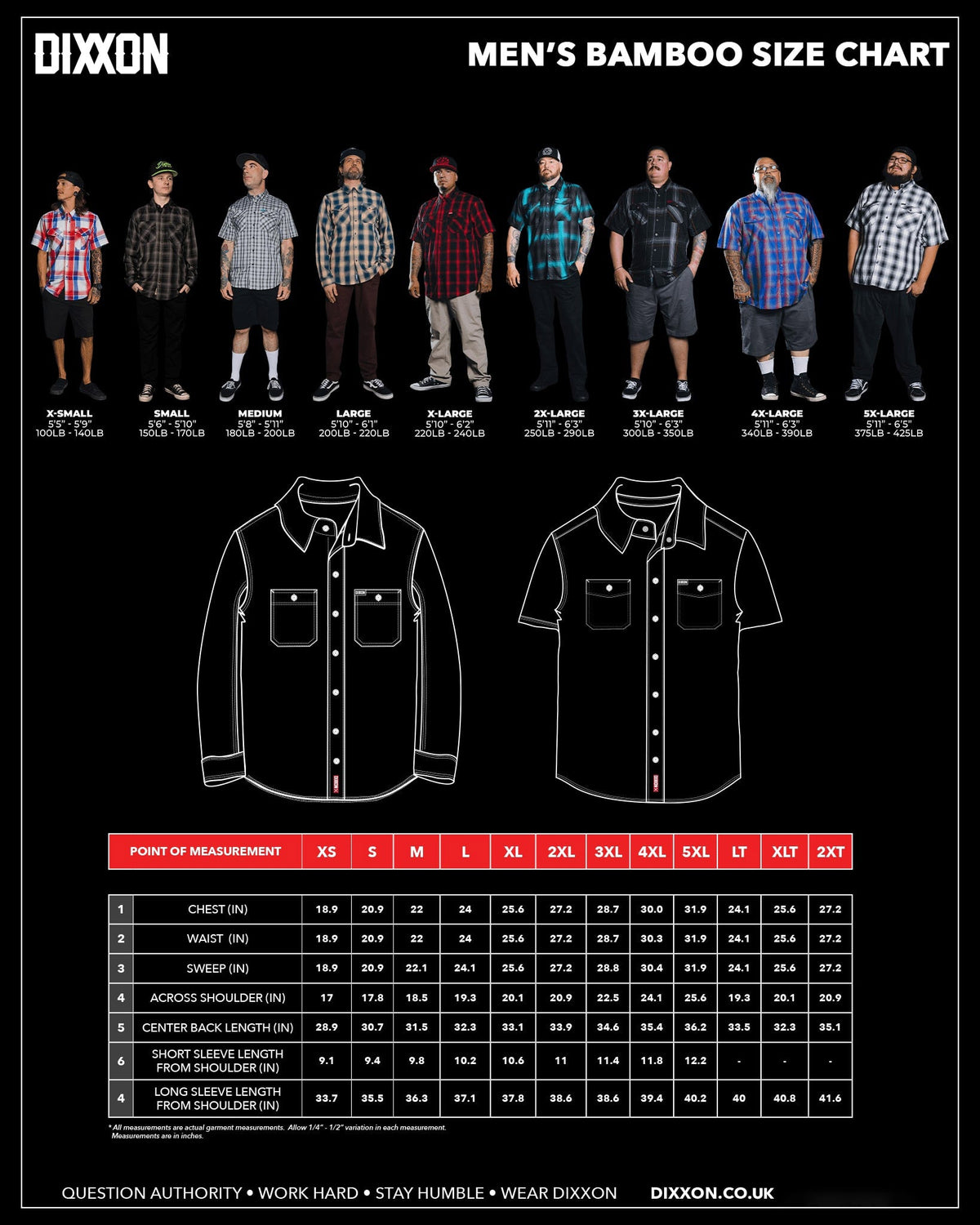 The Cult Bamboo Short Sleeve - Dixxon Flannel Co