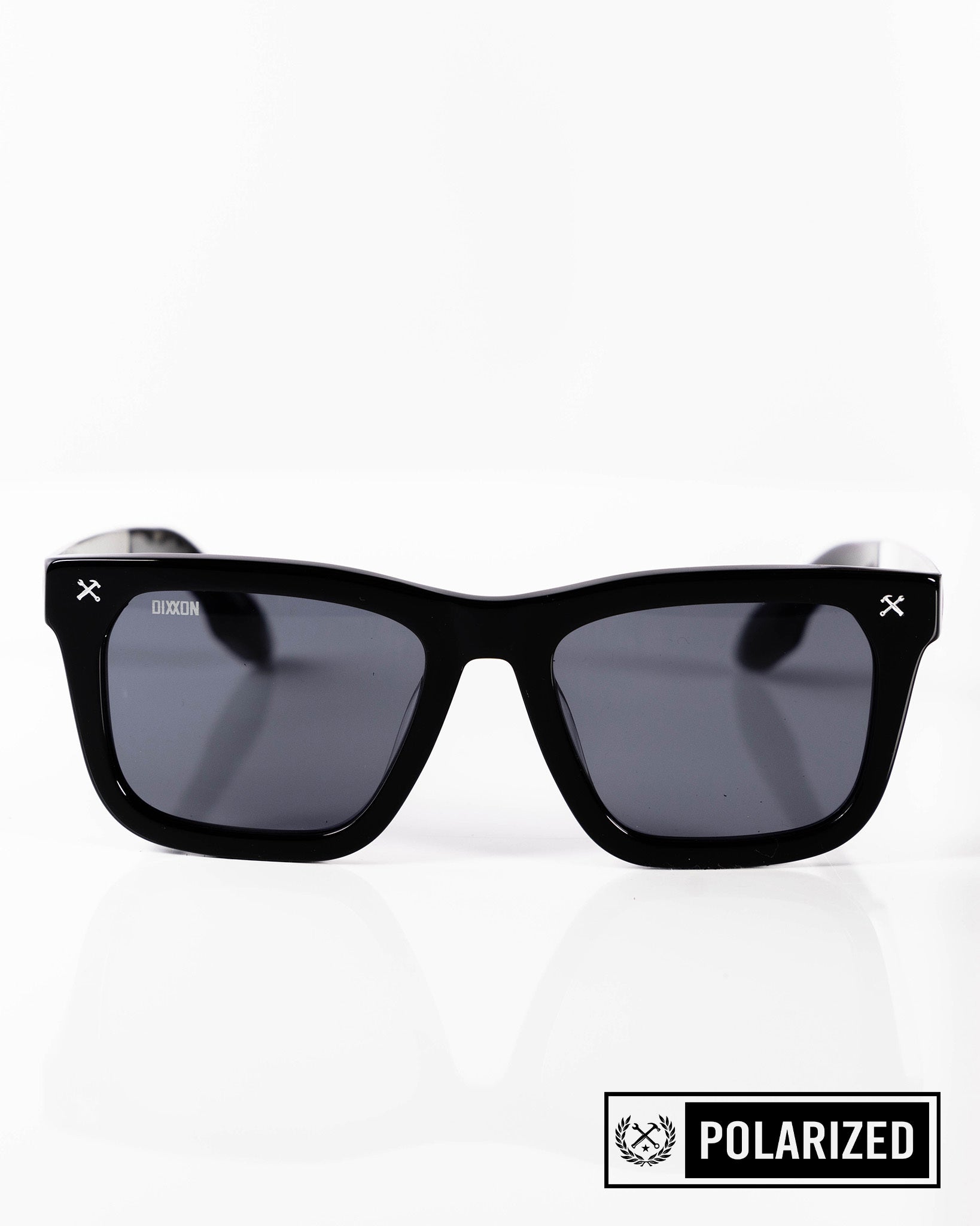 Anvil Metal Sunglasses - Black & Grey Polarised - Dixxon Flannel Co.