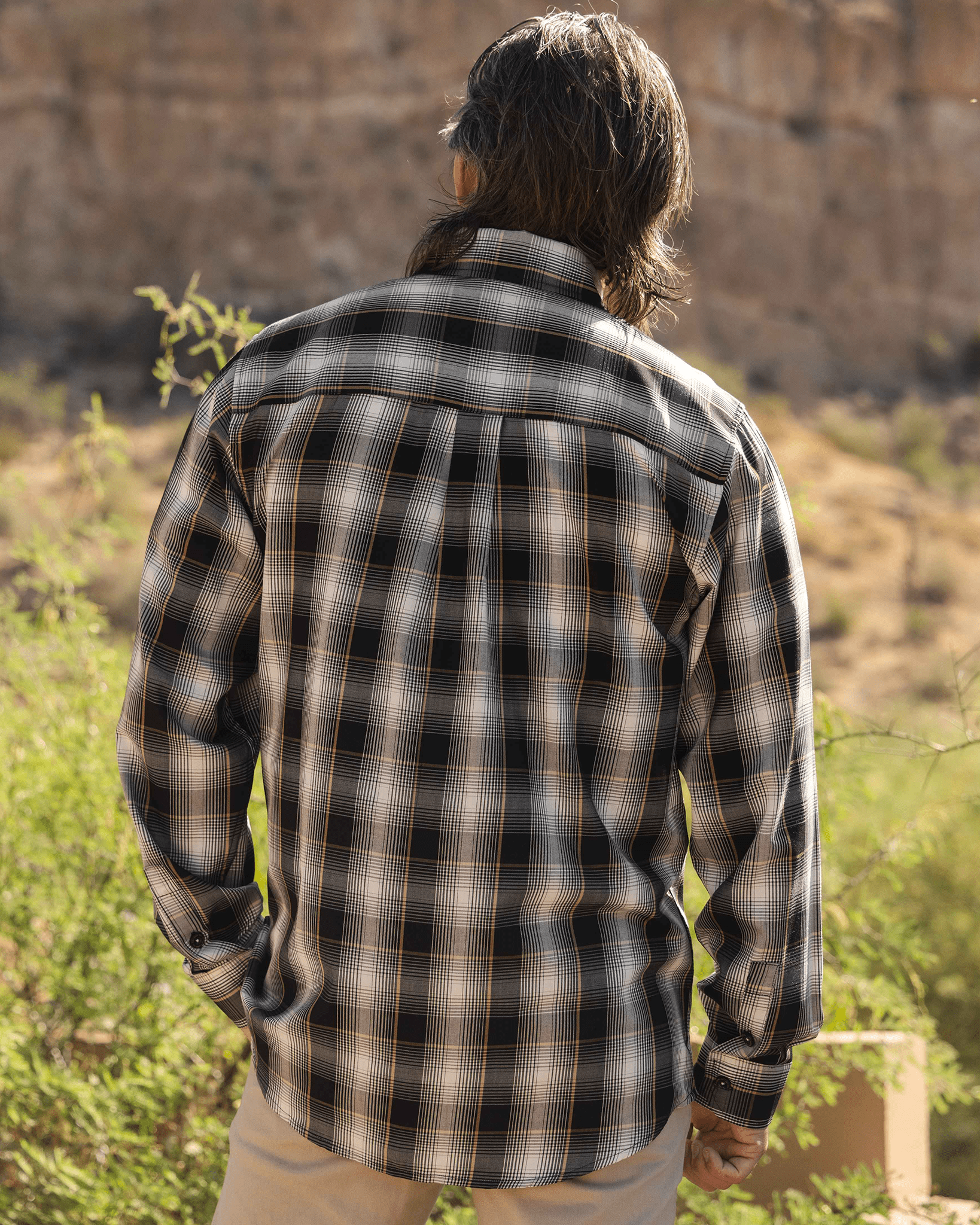 Gold Line Bamboo Long Sleeve - Dixxon Flannel Co.