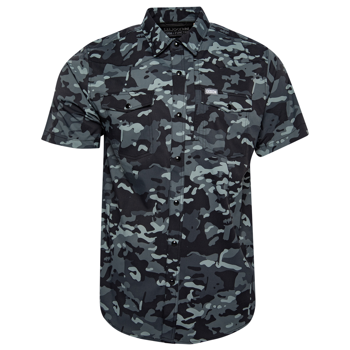 Outdoorsman Performance Short Sleeve - Black Camo - Dixxon Flannel Co.