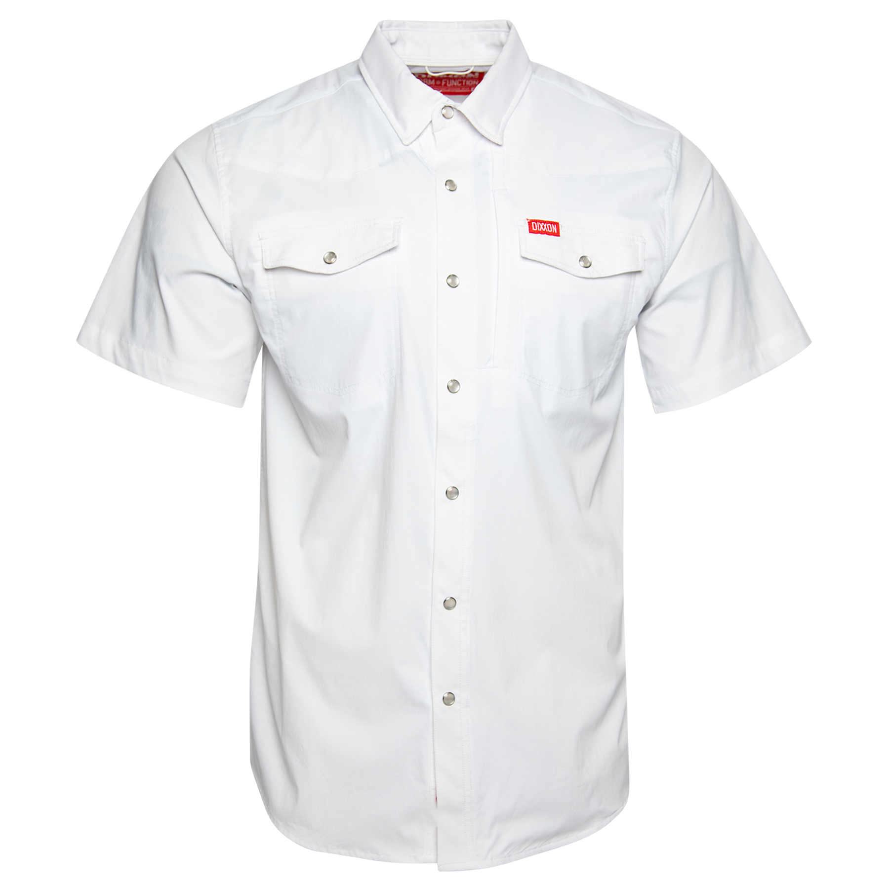 Outdoorsman Performance Short Sleeve - White - Dixxon Flannel Co.