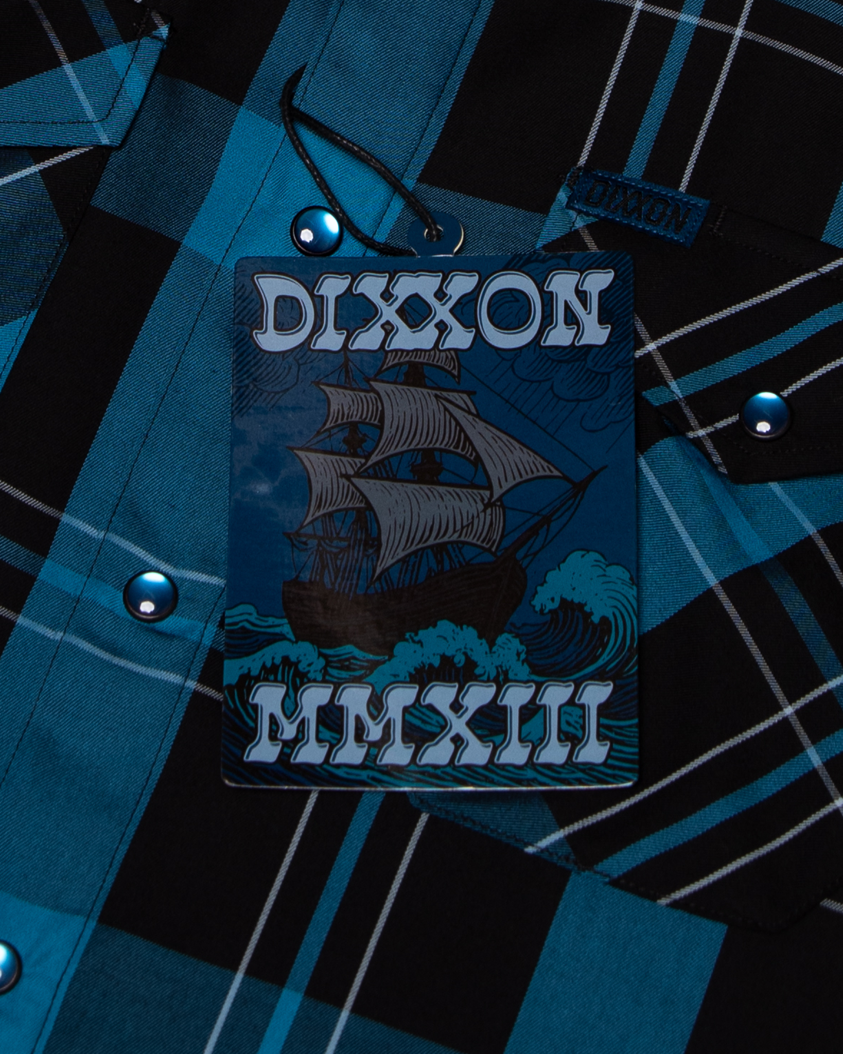 Black Sea Bamboo Short Sleeve - Dixxon Flannel Co.