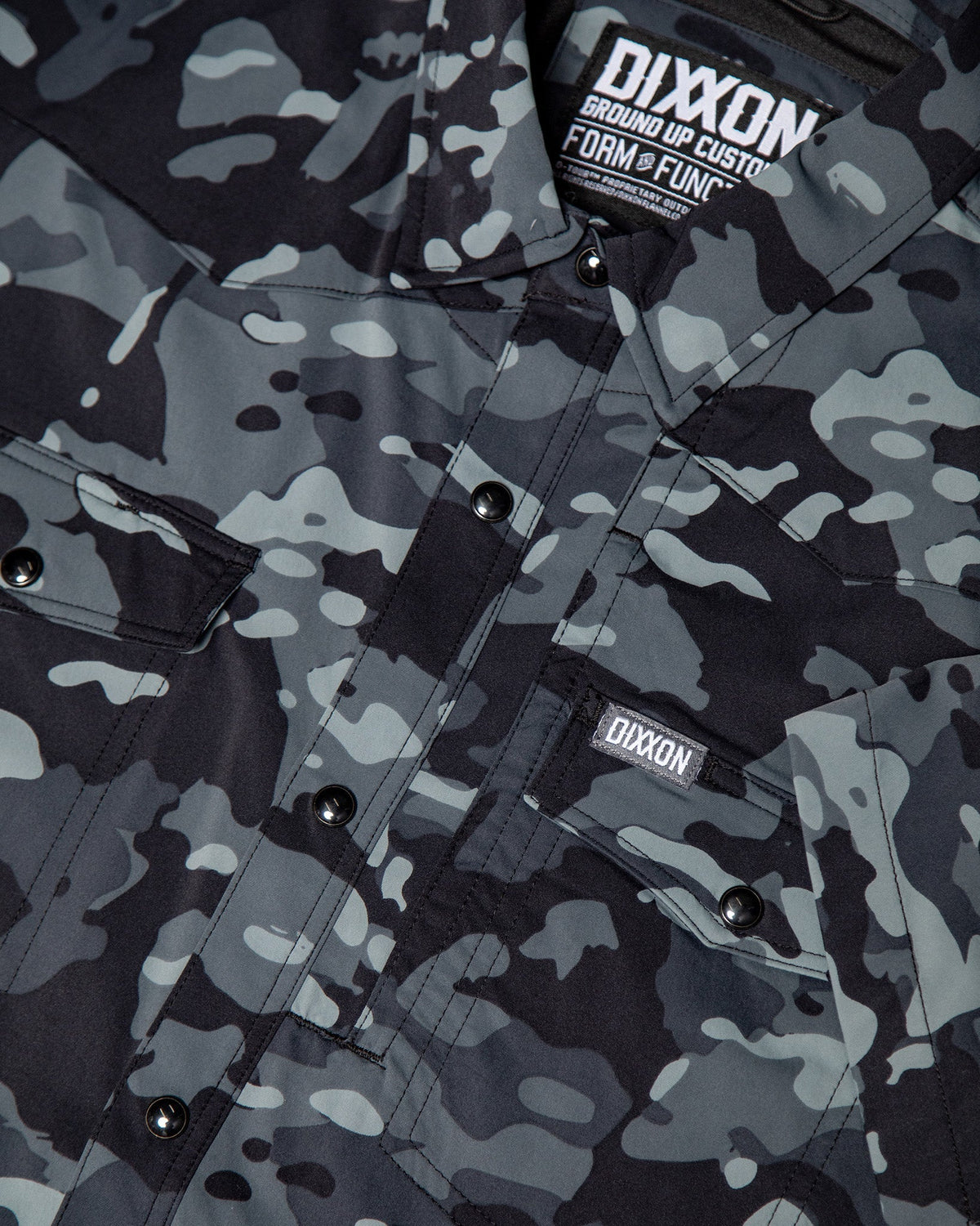 Outdoorsman Performance Short Sleeve - Black Camo - Dixxon Flannel Co.