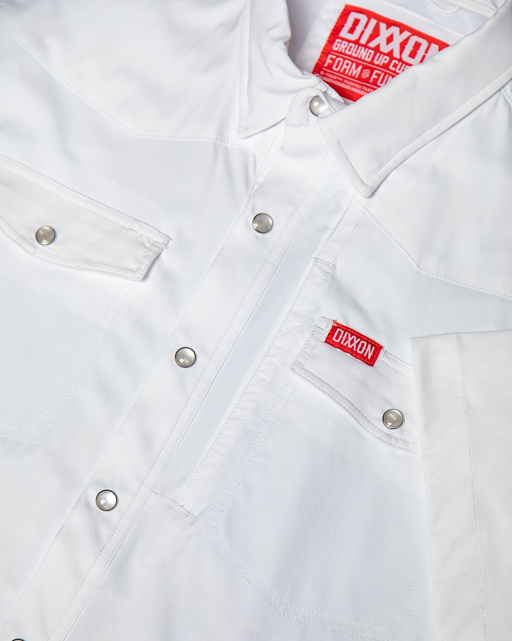 Outdoorsman Performance Short Sleeve - White - Dixxon Flannel Co.