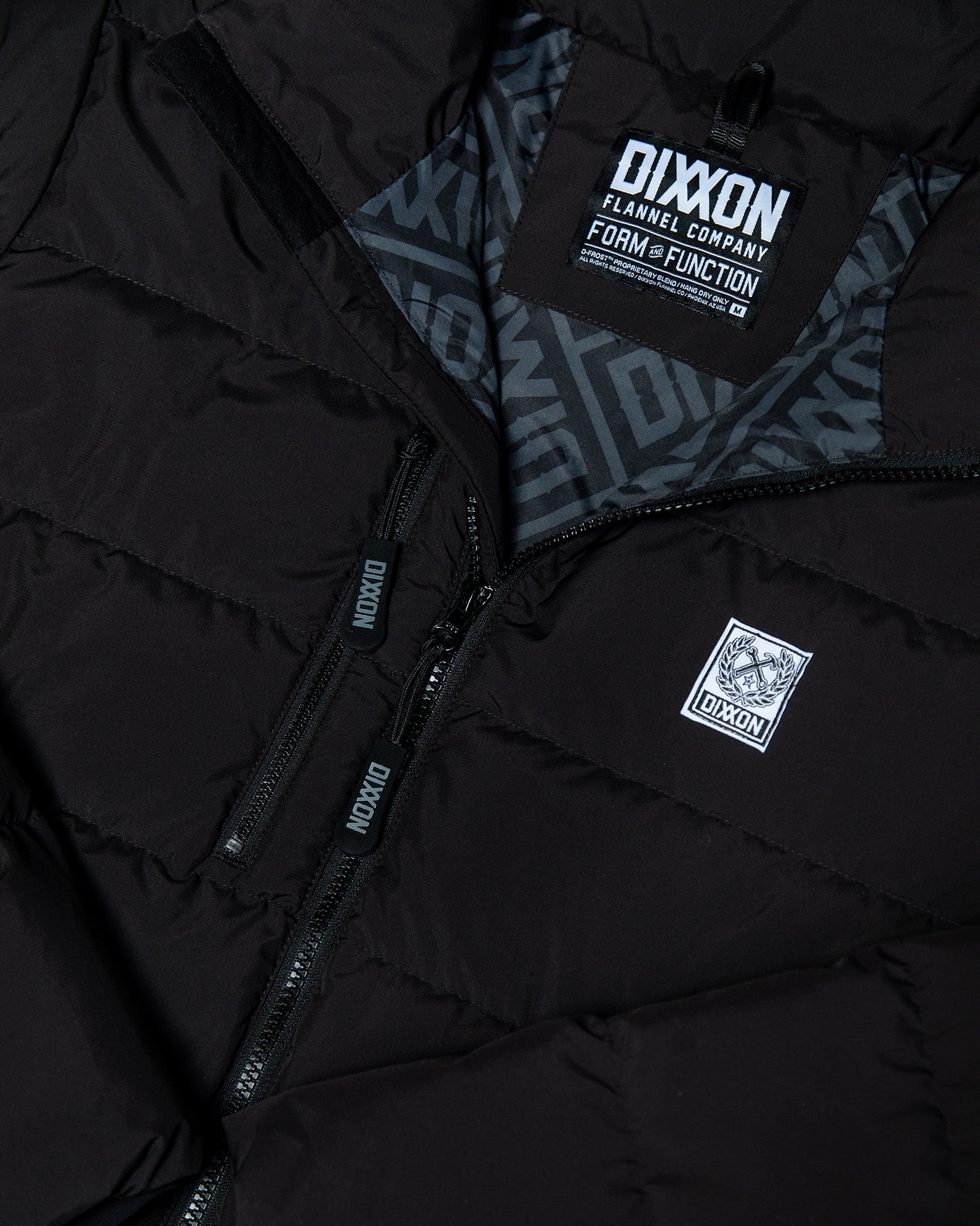 The Ridge Down Jacket - Black - Dixxon Flannel Co.