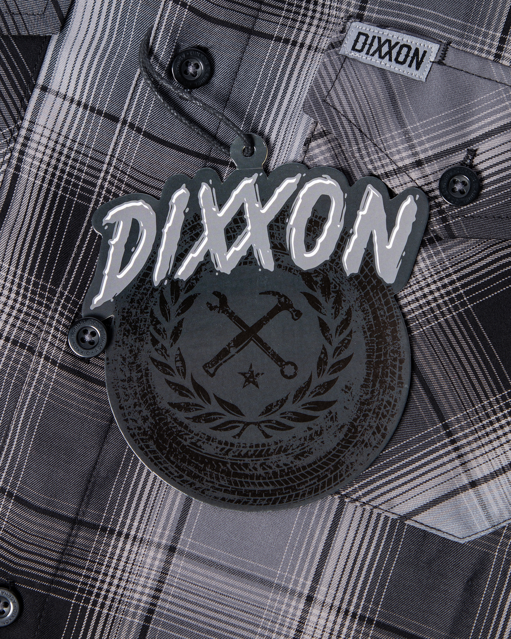 Asphalt Bamboo Short Sleeve  - Dixxon Flannel Co.