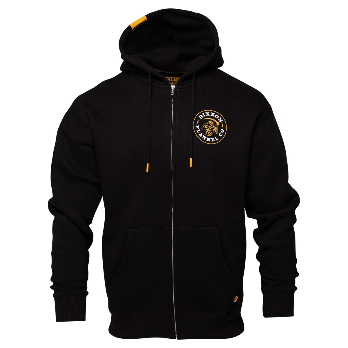 Death Boy Zip Up Hoodie - Black | Dixxon Flannel Co. 