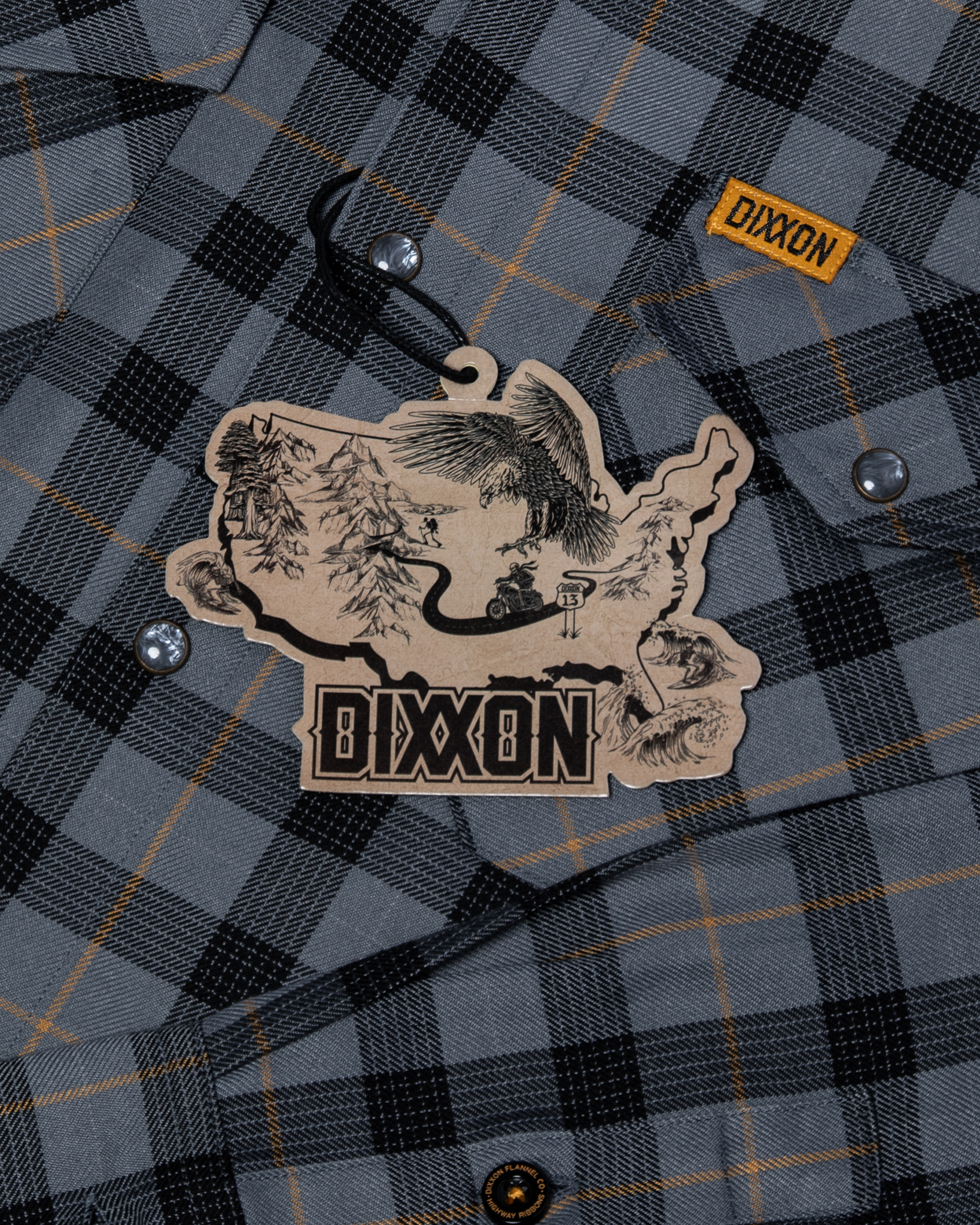 Highway Ribbons Flannel - Dixxon Flannel Co.