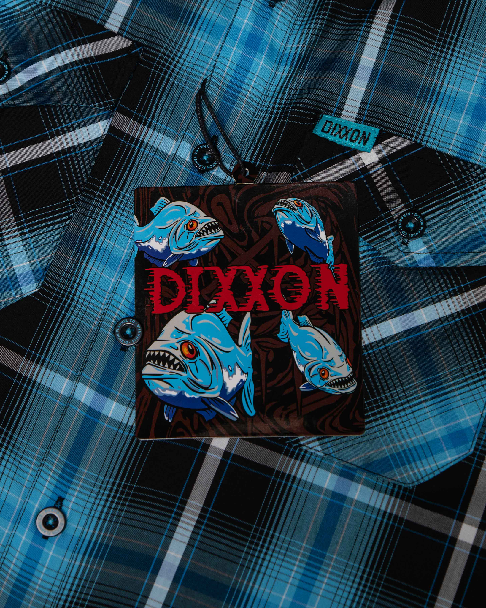Women's Piranha Bamboo Short Sleeve - Dixxon Flannel Co.