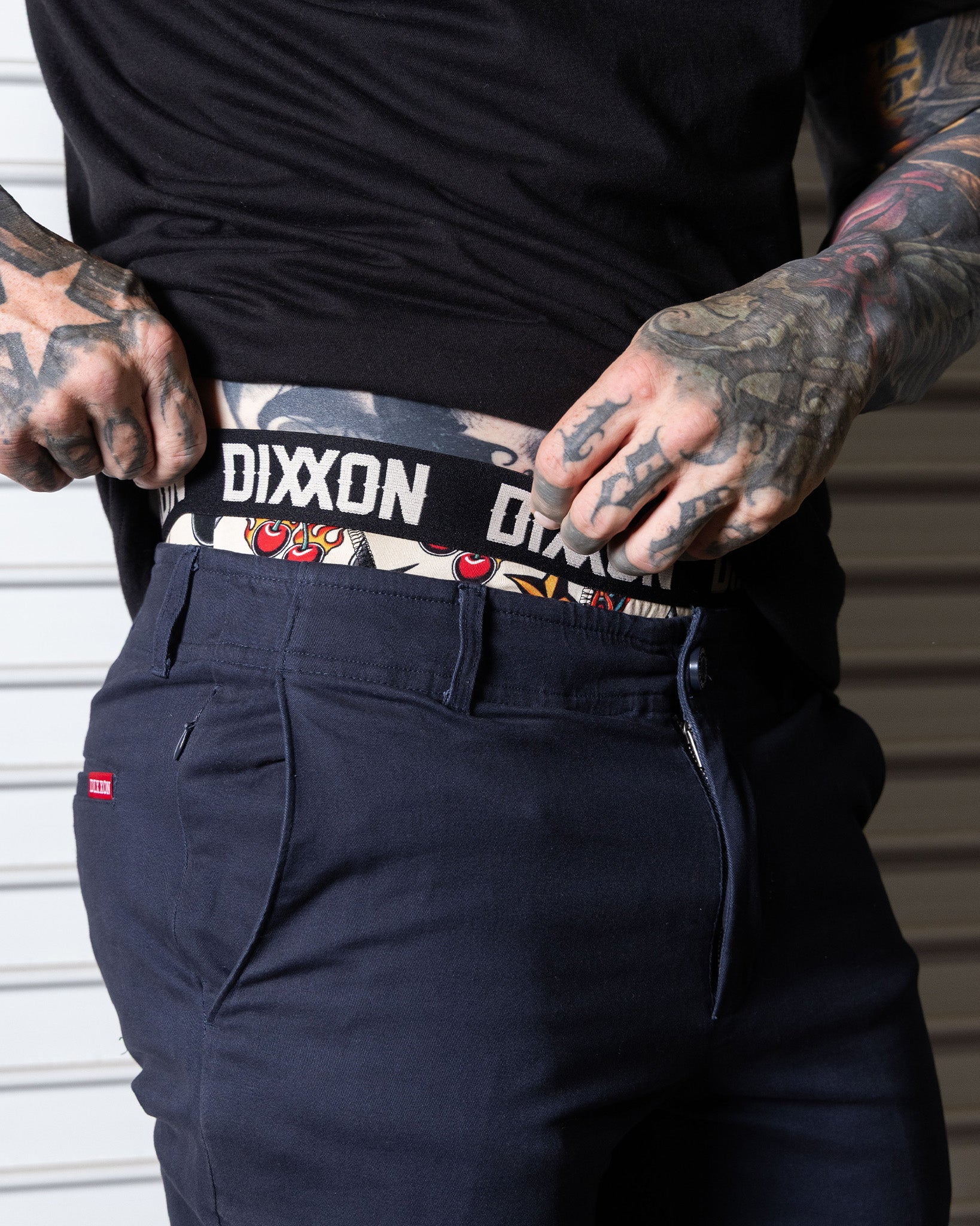 Dixxon 1996 2pk Boxers - Tan & Black