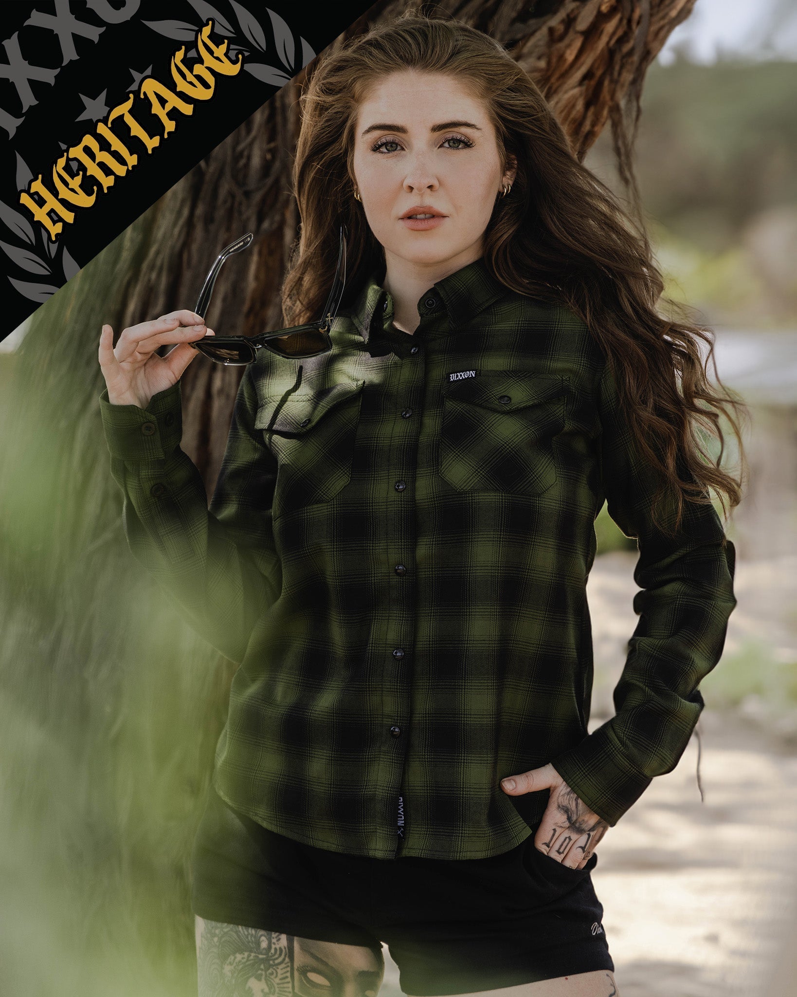 Women's Lone Wolf Heritage Flannel | Dixxon Flannel Co. – DIXXON