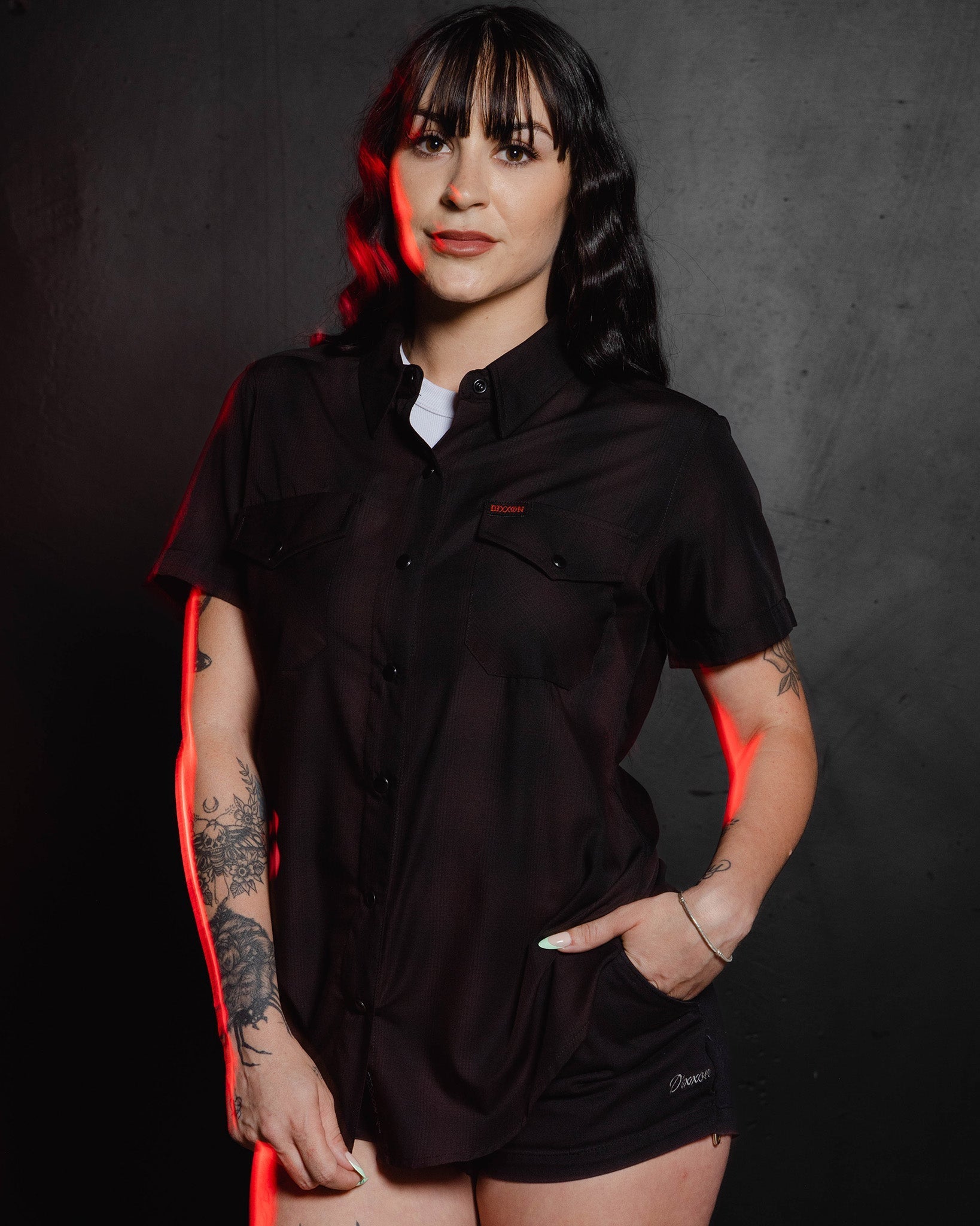 Women's Darkness Bamboo Short Sleeve | Dixxon Flannel Co. – DIXXON