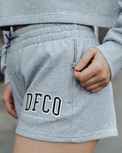 Women's DFCO Sweat Shorts - Heather Grey - Dixxon Flannel Co.