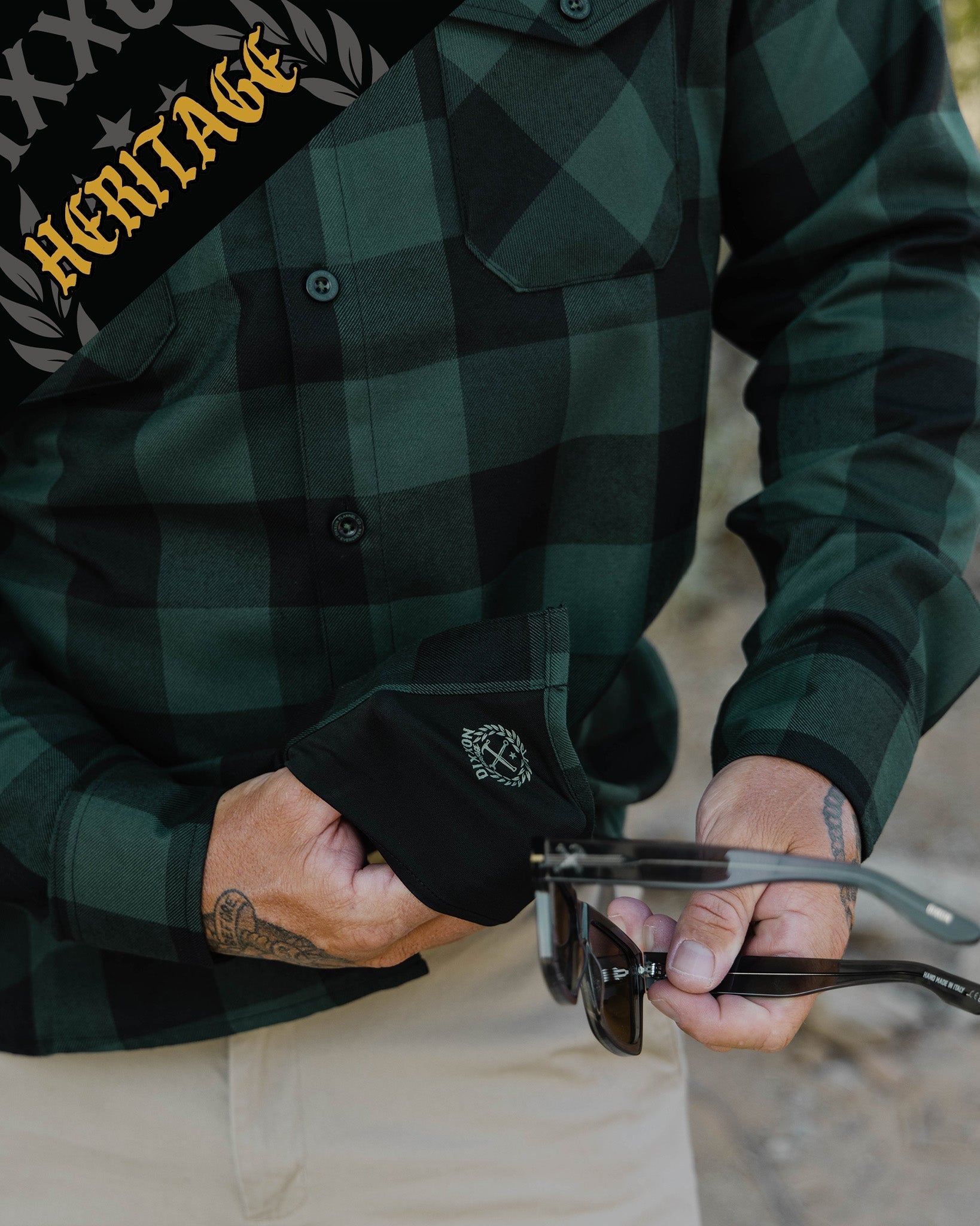 Evergreen Heritage Flannel | Dixxon Flannel Co. – DIXXON EUROPE