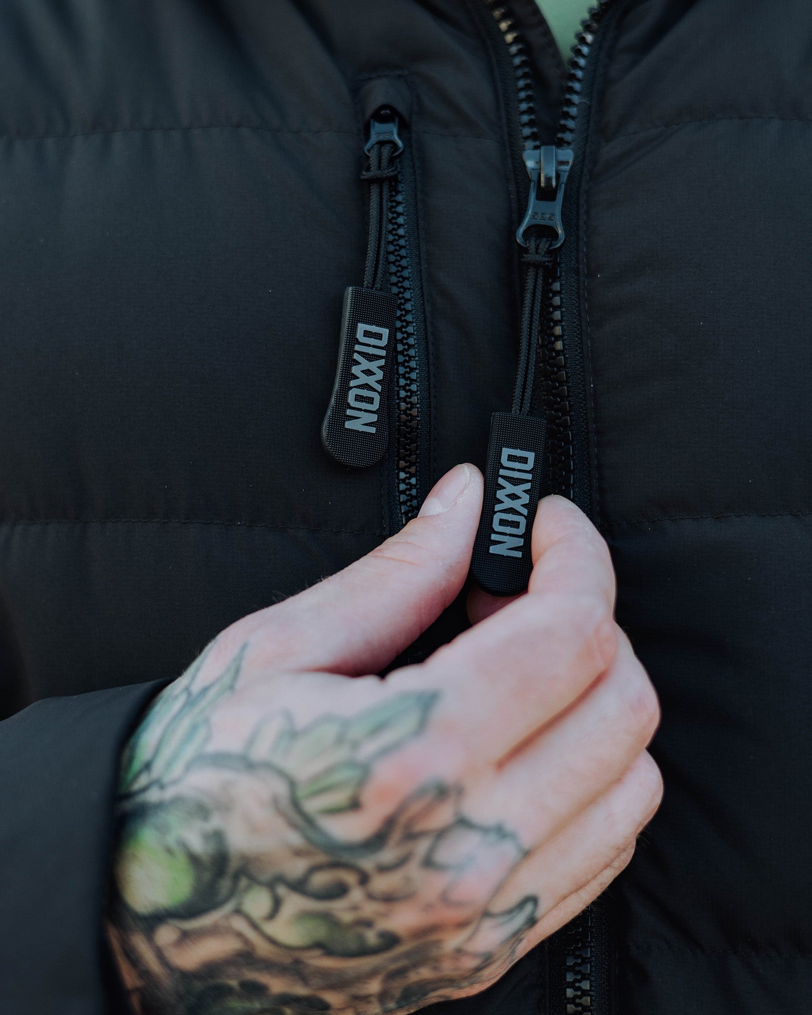 The Ridge Down Jacket - Black - Dixxon Flannel Co.