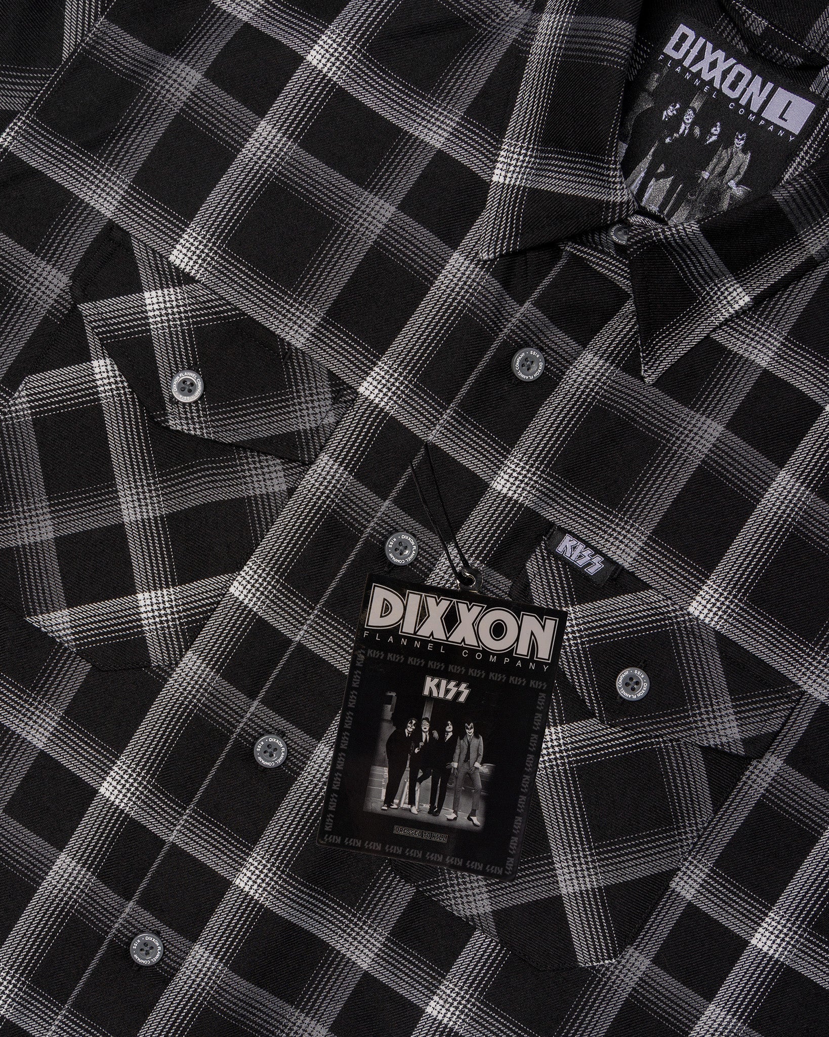 Women's KISS Dressed To Kill Flannel - Dixxon Flannel Co.