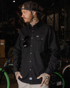 Work Shirt Long Sleeve - Black - Dixxon Flannel Co.