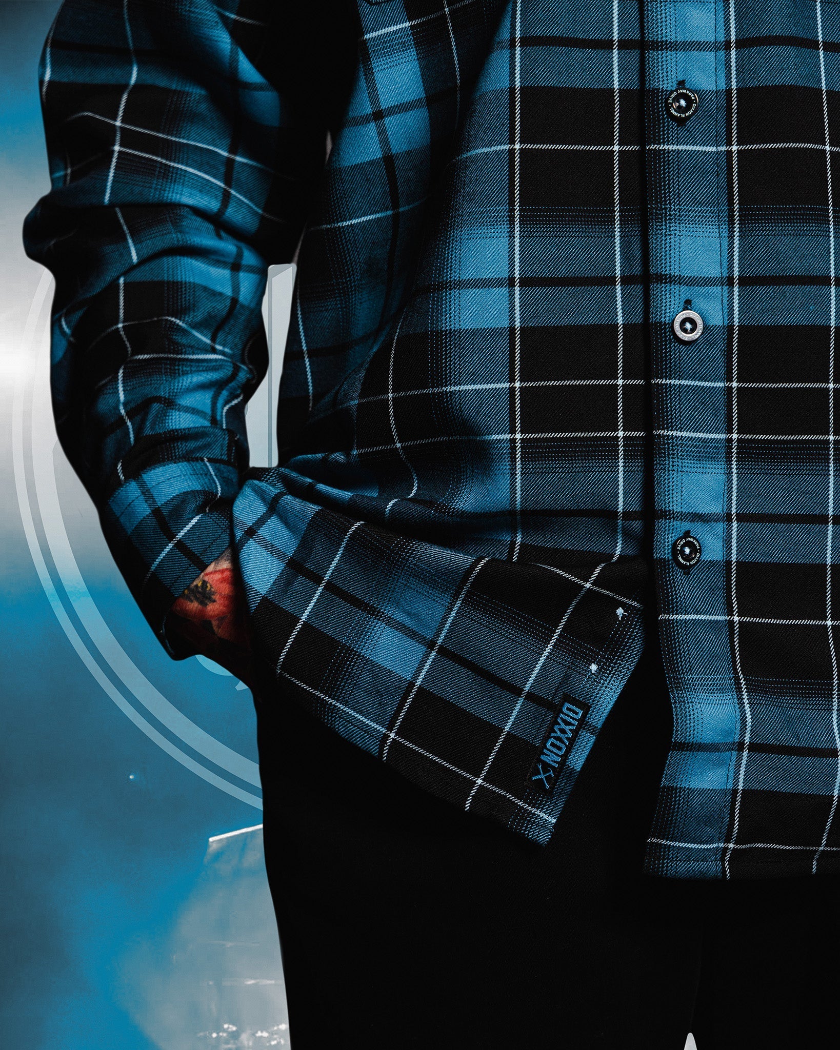 Parkway Drive - Deep Blue Flannel | Dixxon Flannel Co. – DIXXON EUROPE