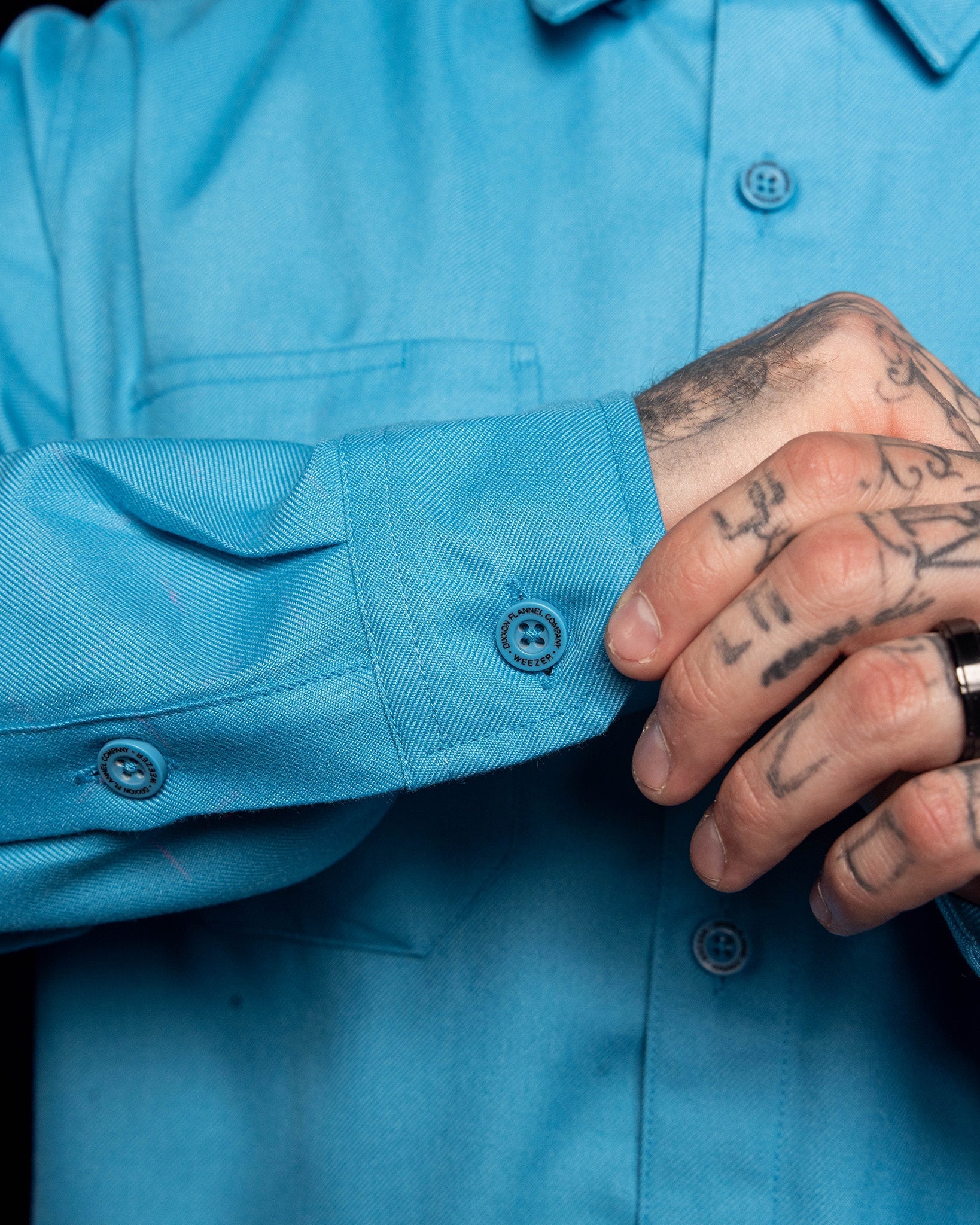 Weezer Blue Album Flannel - Dixxon Flannel Co.