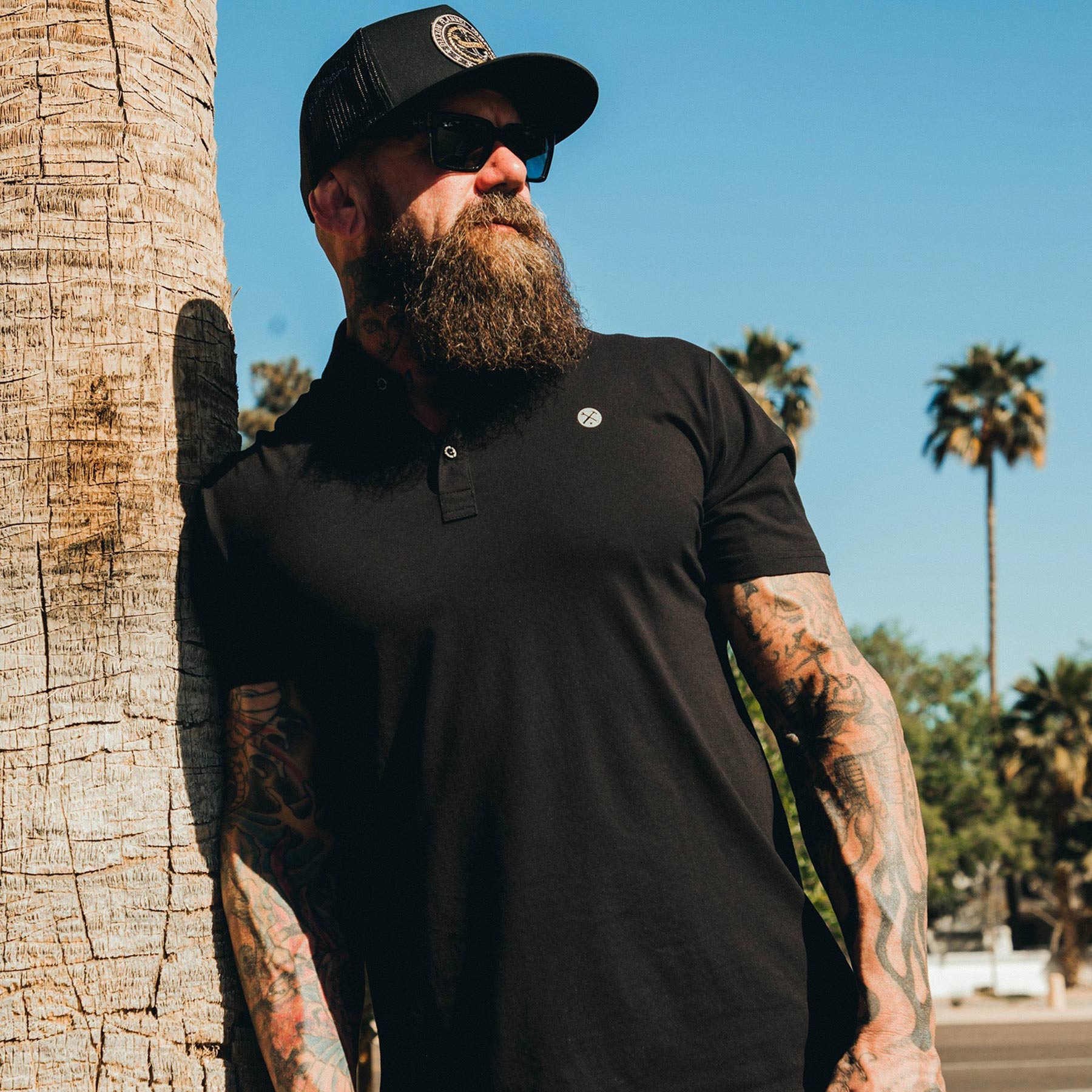 Athletic Premium Polo - Black - Dixxon Flannel Co.