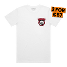 Dixxon Catacombs T-Shirt - White