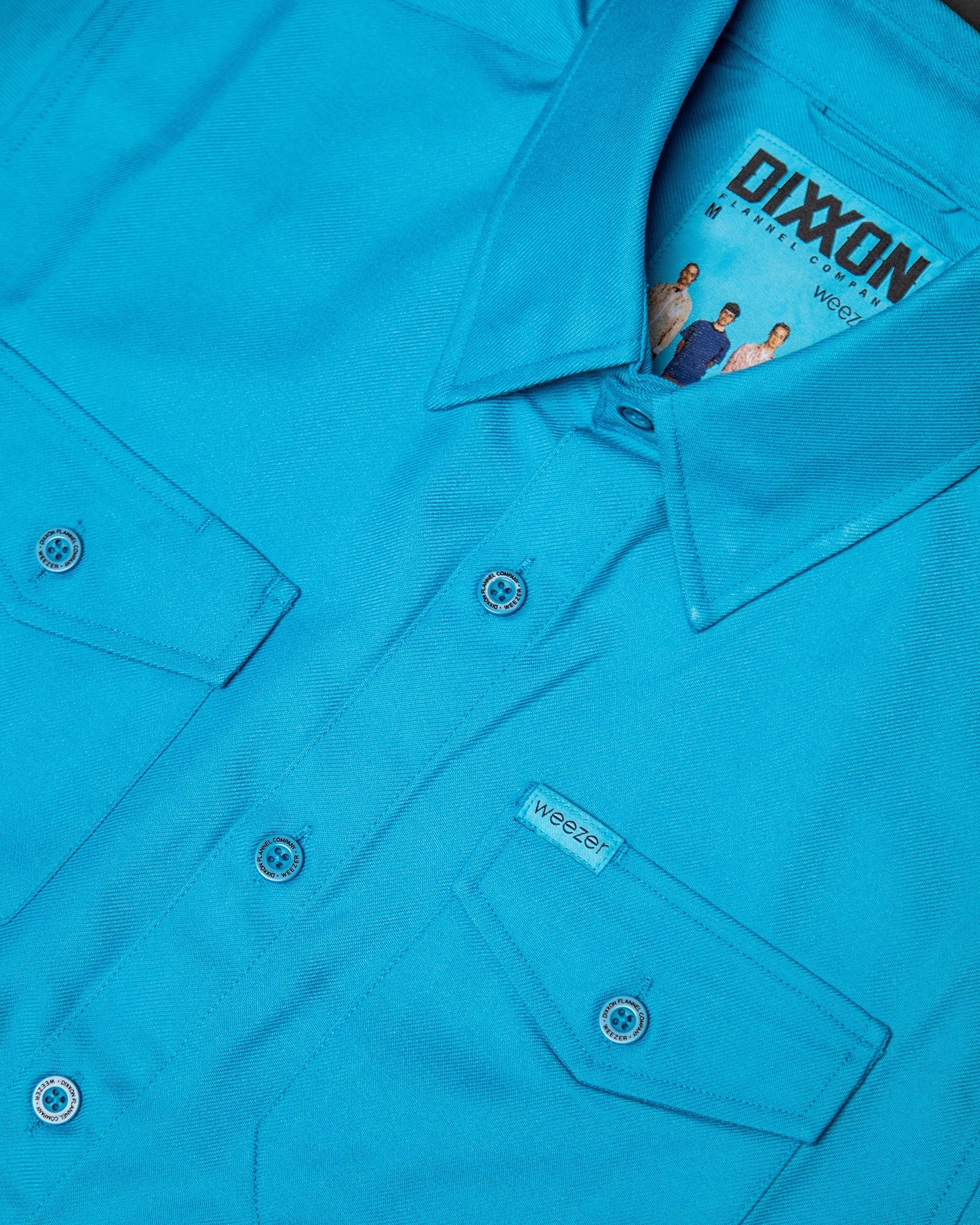 Weezer Blue Album Flannel - Dixxon Flannel Co.