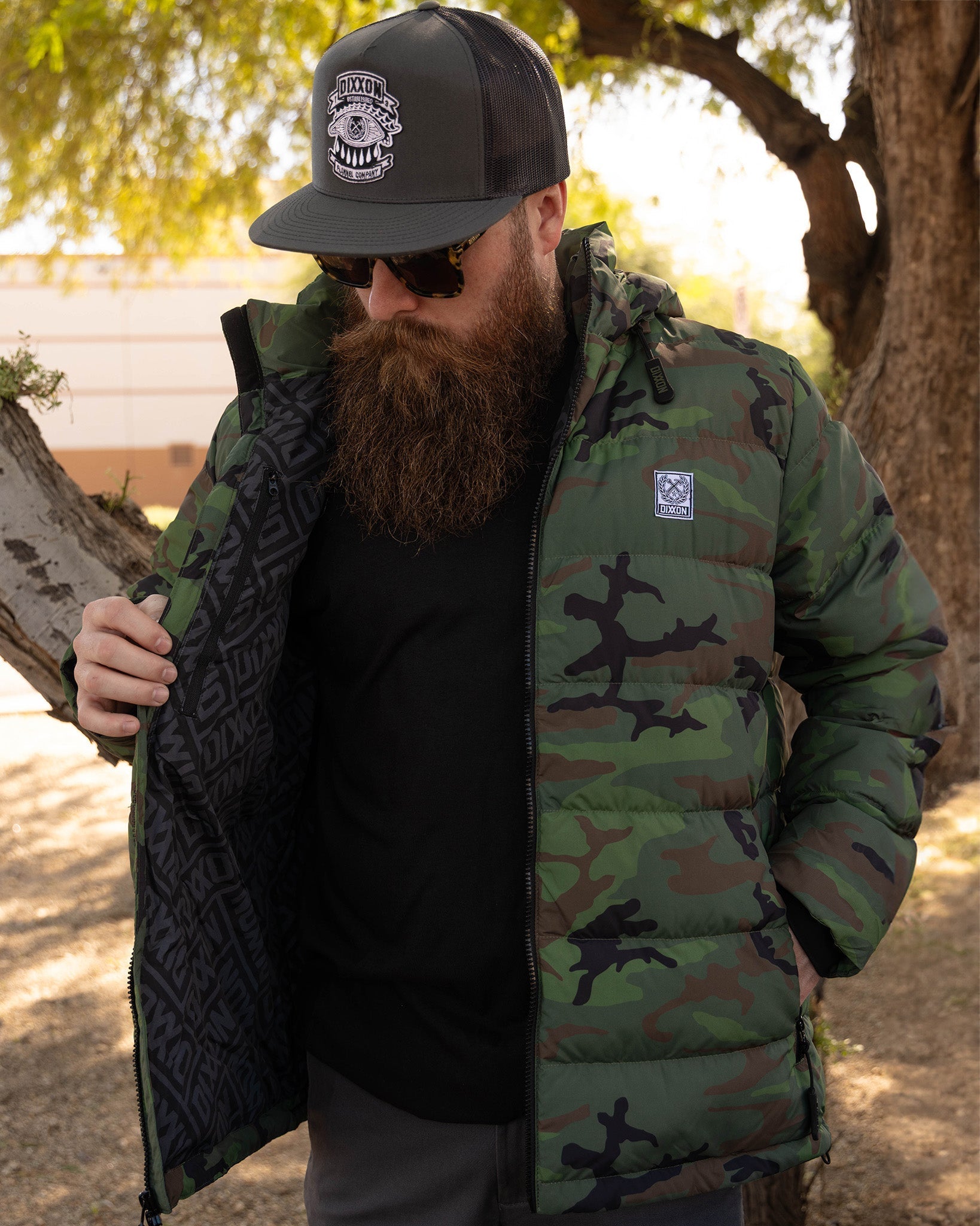The Ridge Down Jacket - Camo - Dixxon Flannel Co.