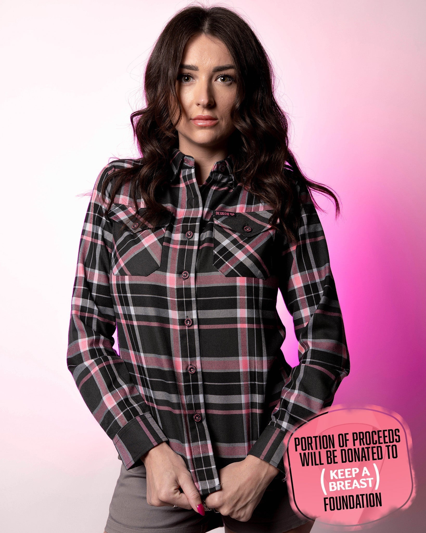 Women's I Love Boobies 2025 Flannel | Dixxon Flannel Co.