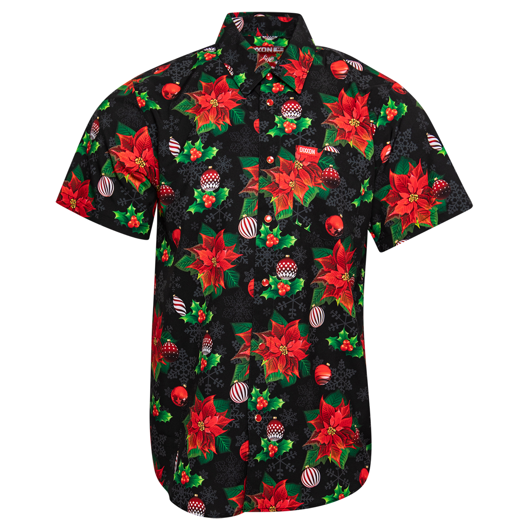 Festive Floral Party Shirt - Dixxon Flannel Co.