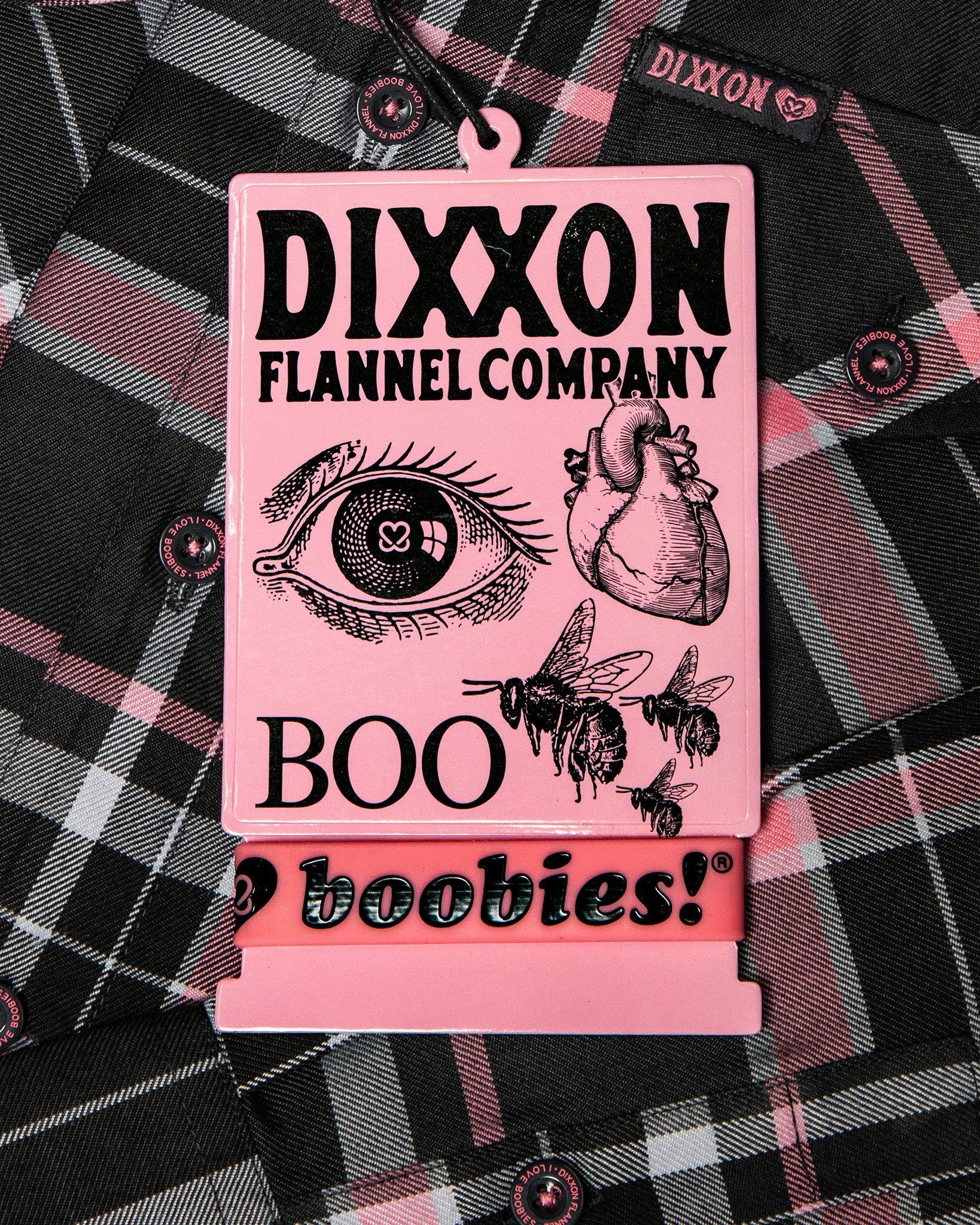 Women's I Love Boobies 2025 Flannel | Dixxon Flannel Co.