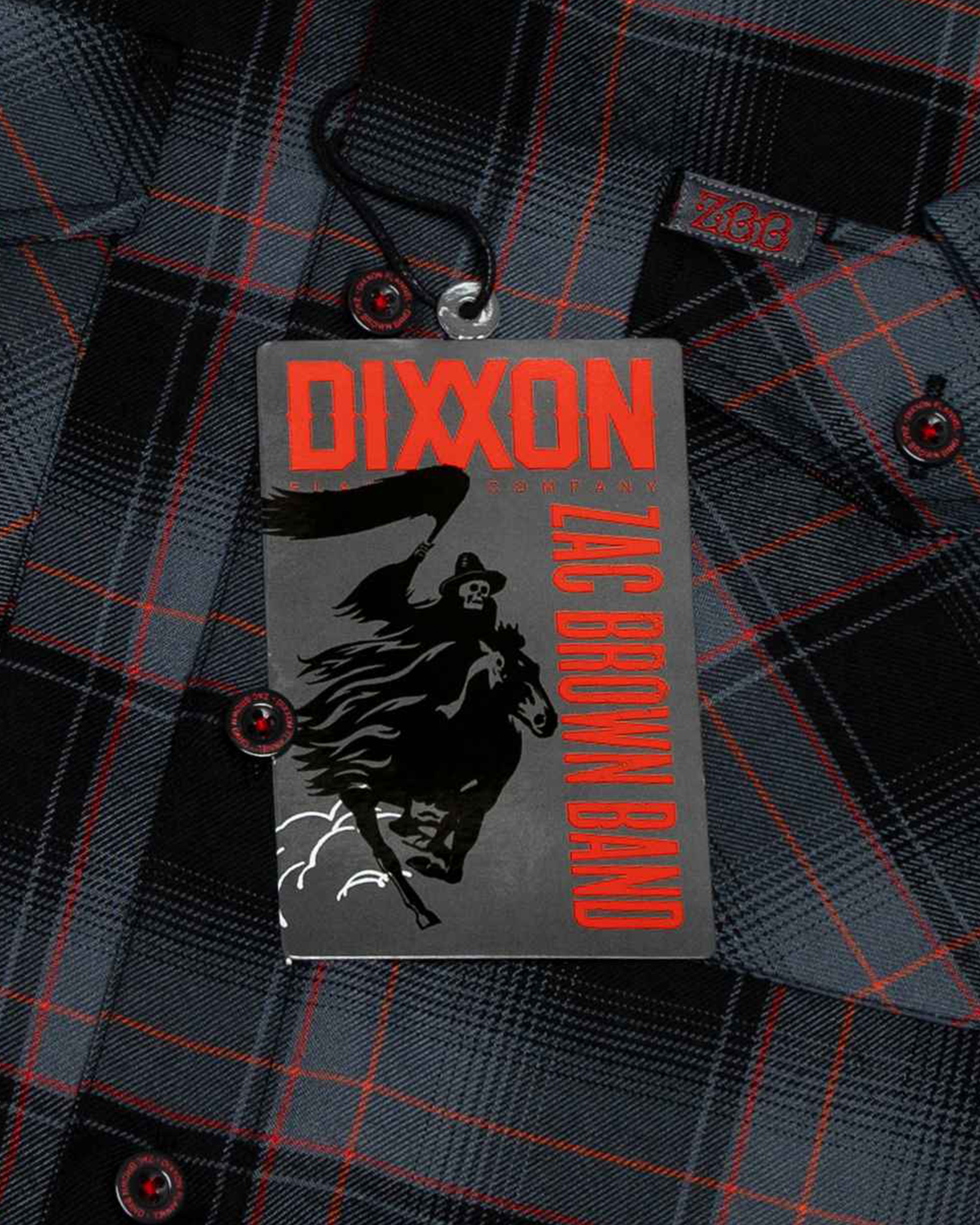 Zac Brown Band - Love & Fear 2026 Short Sleeve Flannel - Dixxon Flannel Co.