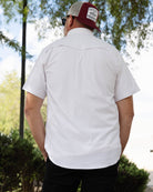 Outdoorsman Performance Short Sleeve - White - Dixxon Flannel Co.