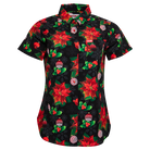 Women's Festive Floral Party Shirt - Dixxon Flannel Co.