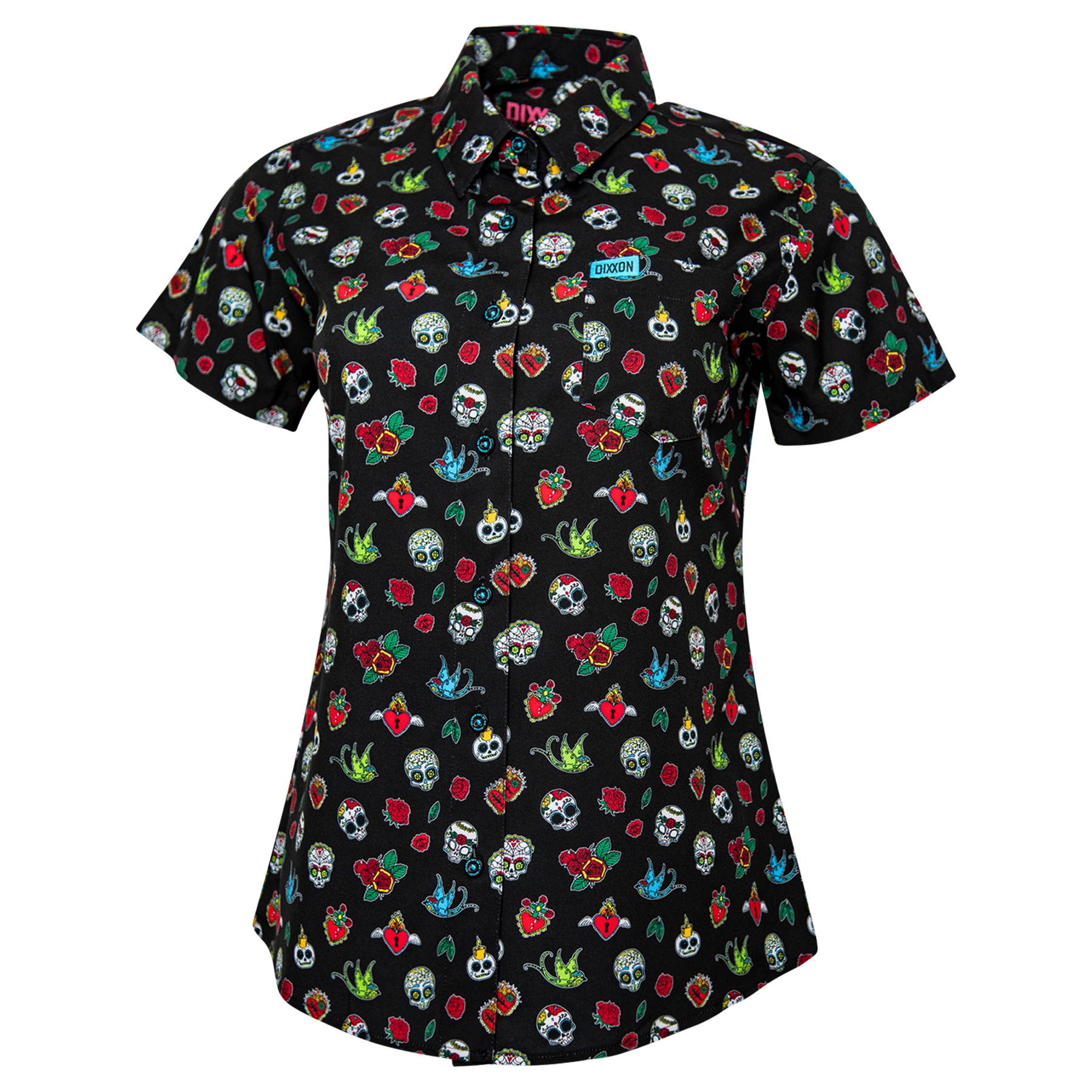 Women's Los Muertos Party Shirt - Dixxon Flannel Co.