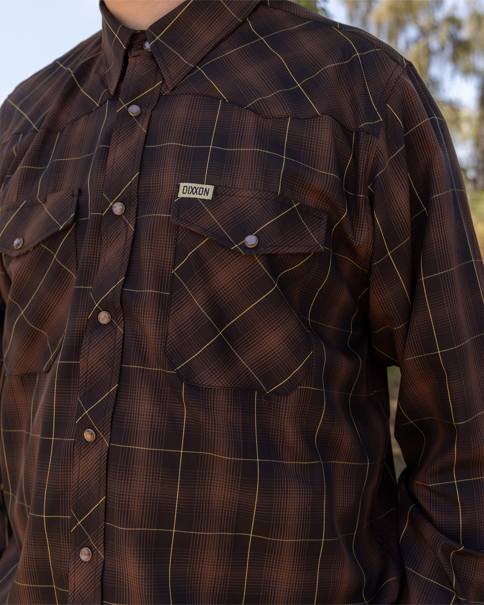 Lariat Bamboo Long Sleeve - Lasso - Dixxon Flannel Co.