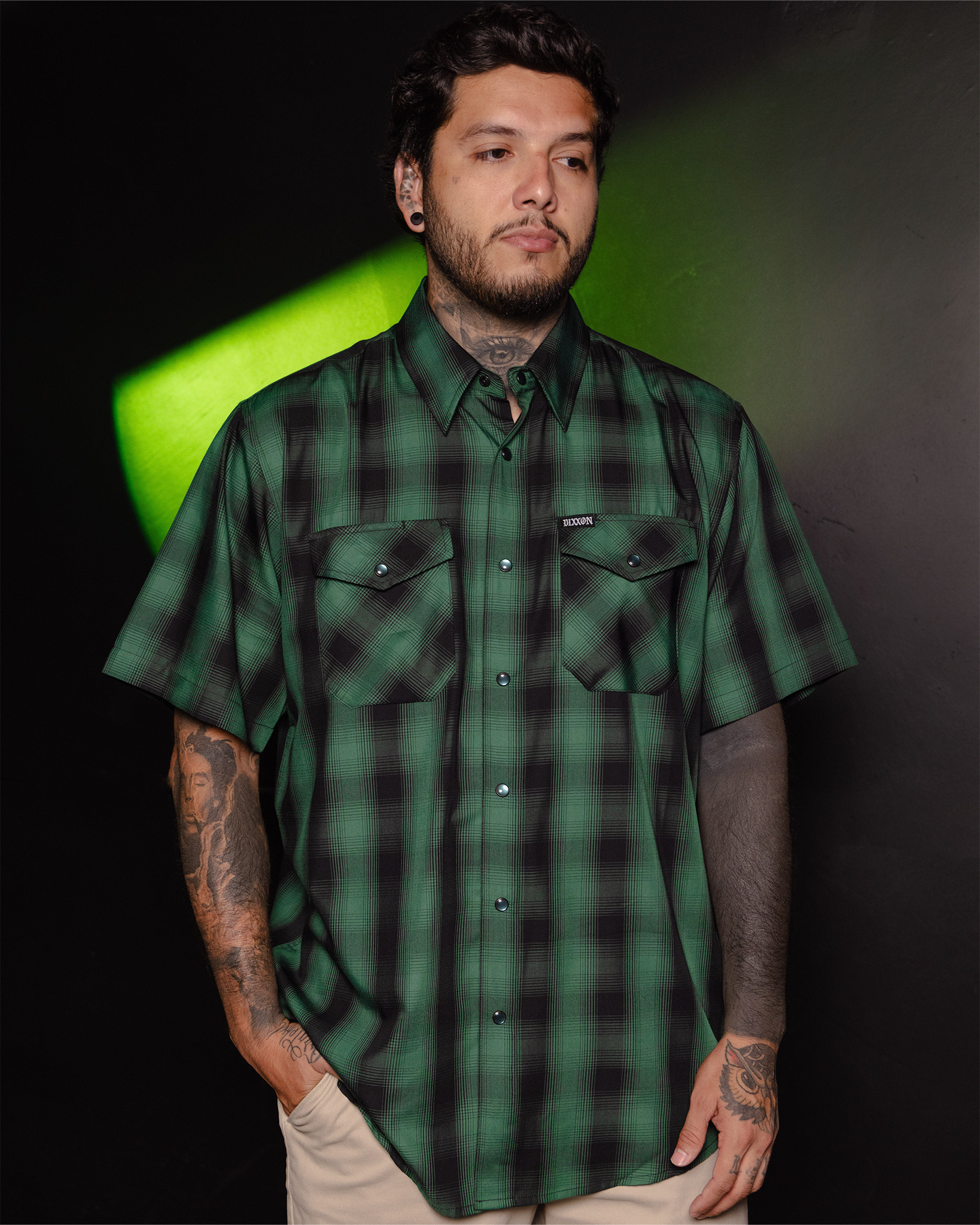 Absinthe Heritage Bamboo Short Sleeve - Dixxon Flannel Co.