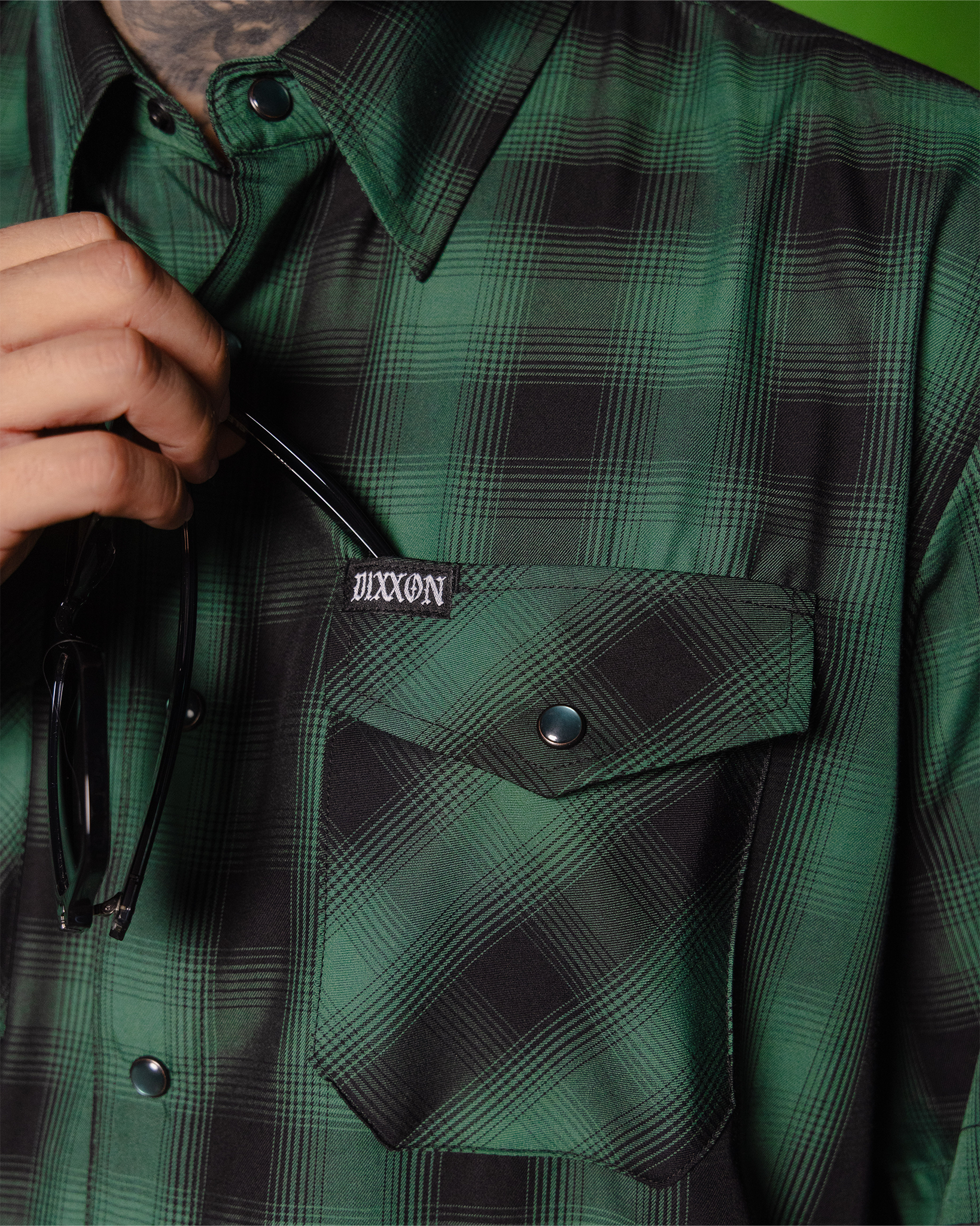 Absinthe Heritage Bamboo Short Sleeve - Dixxon Flannel Co.