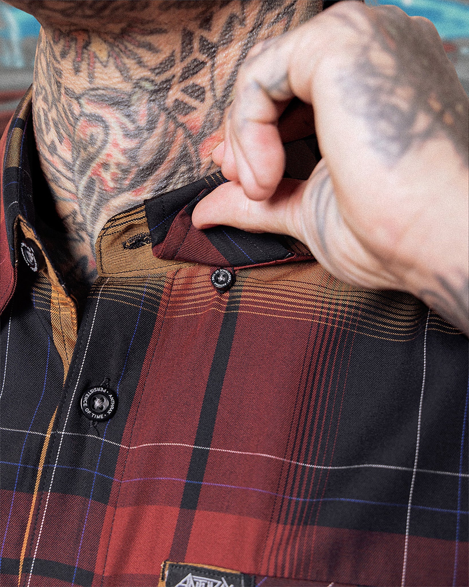 Anthrax: Persistence of Time Bamboo Short Sleeve - Dixxon Flannel Co.