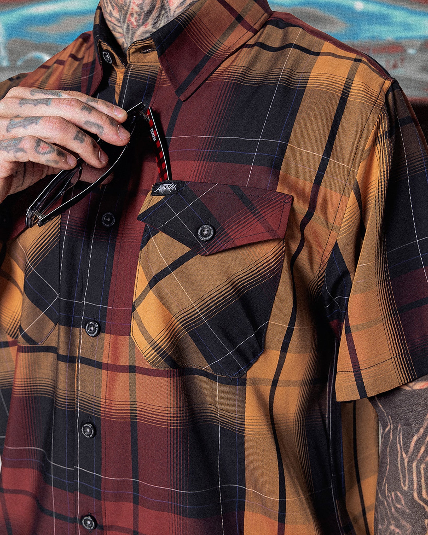 Anthrax: Persistence of Time Bamboo Short Sleeve - Dixxon Flannel Co.
