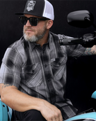 Asphalt Bamboo Short Sleeve  - Dixxon Flannel Co.