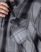 Asphalt Bamboo Short Sleeve  - Dixxon Flannel Co.