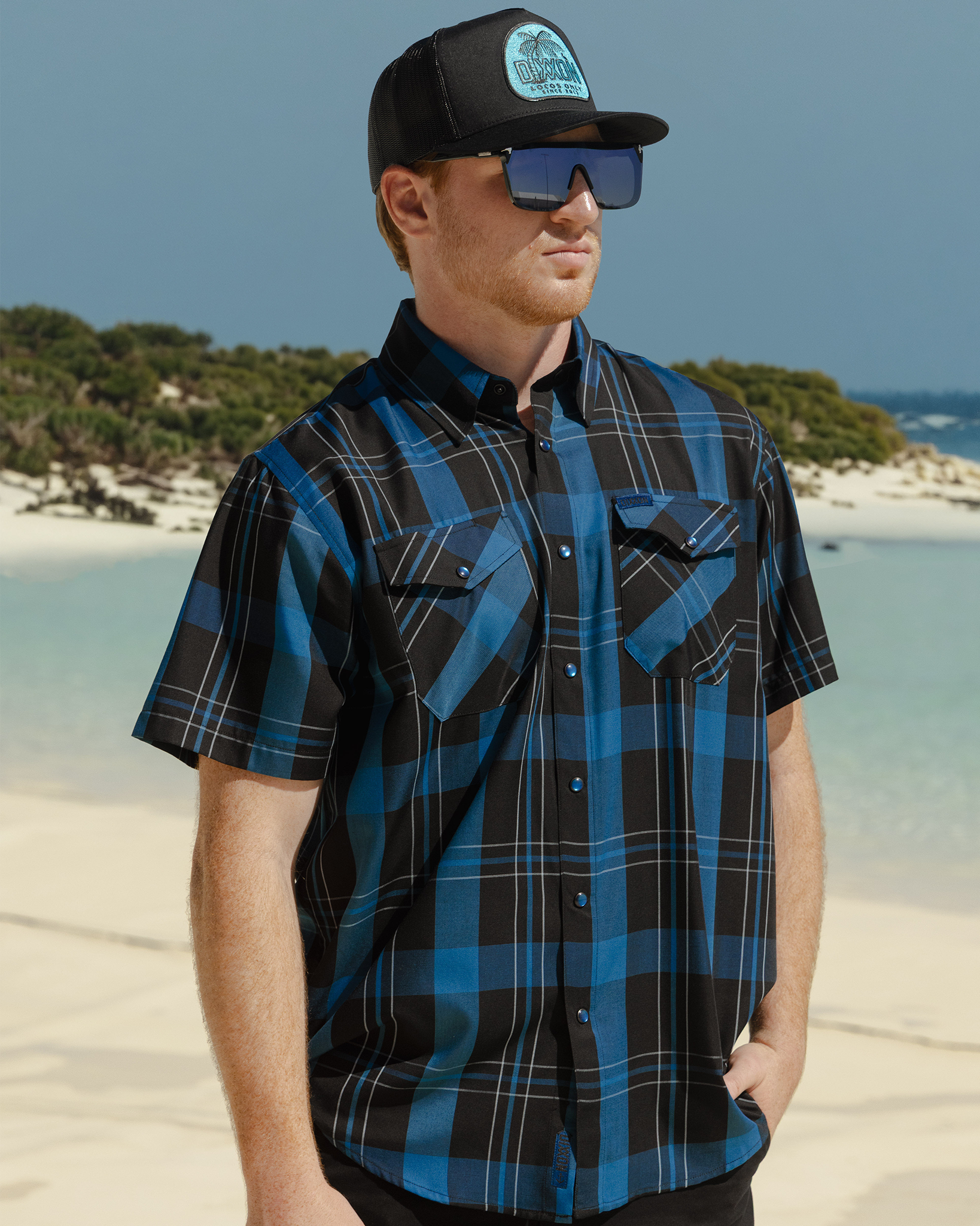 Black Sea Bamboo Short Sleeve - Dixxon Flannel Co.