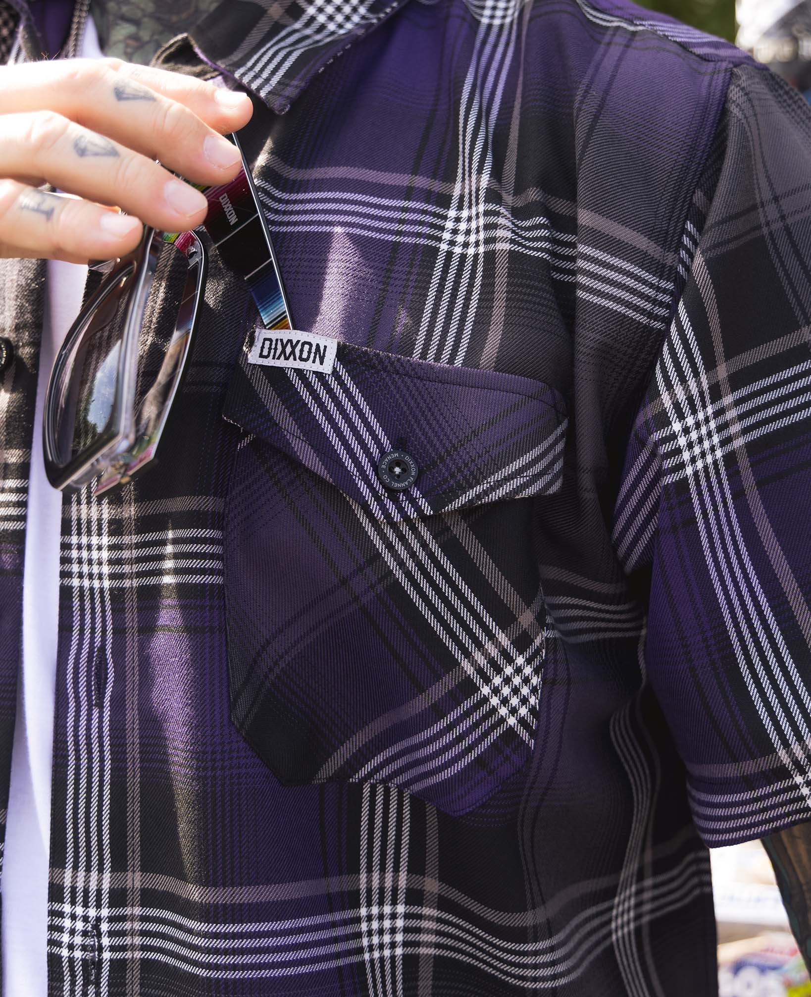 Menace Short Sleeve Flannel | Dixxon Flannel Co.