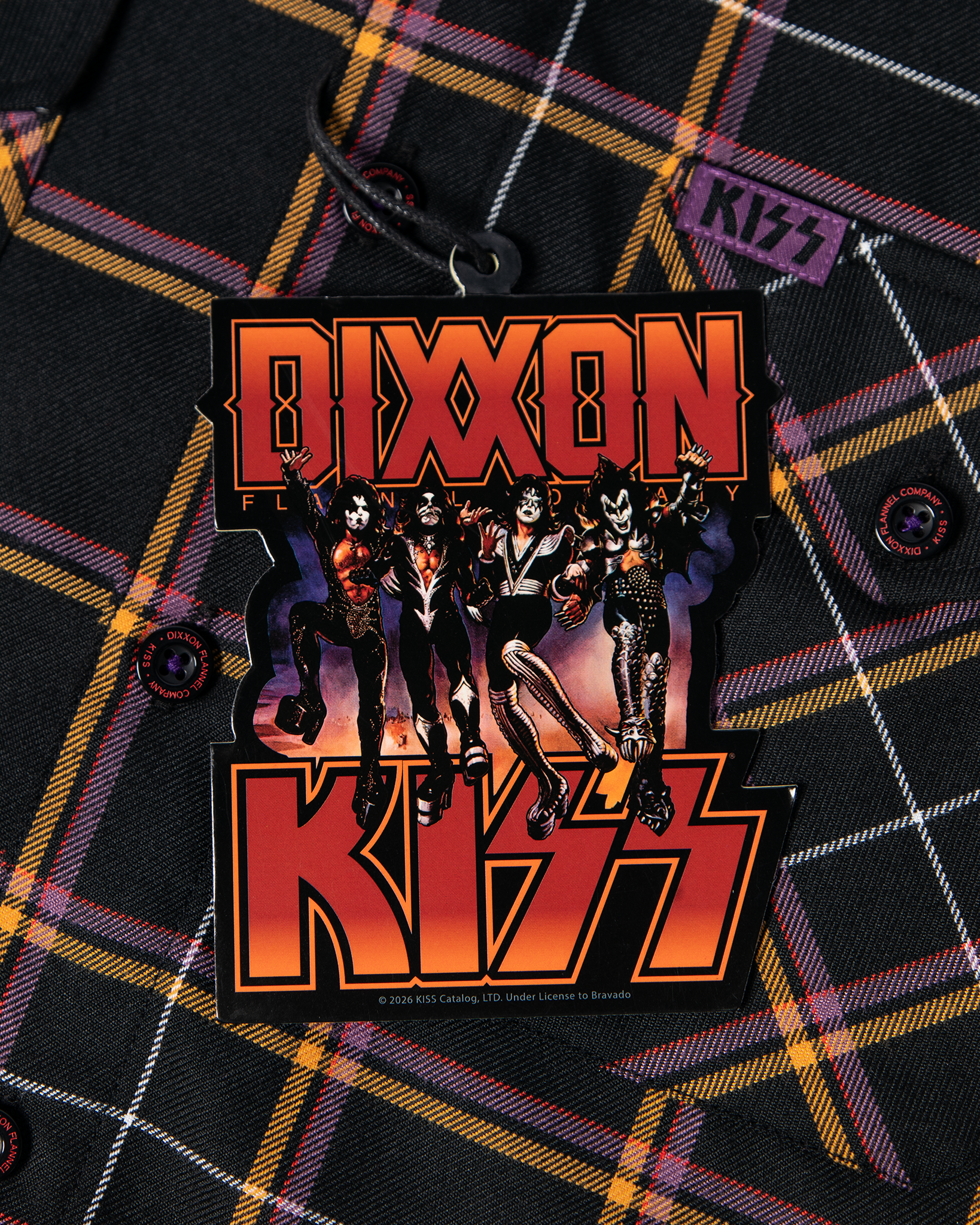 KISS Destroyer Flannel - Dixxon Flannel Co.