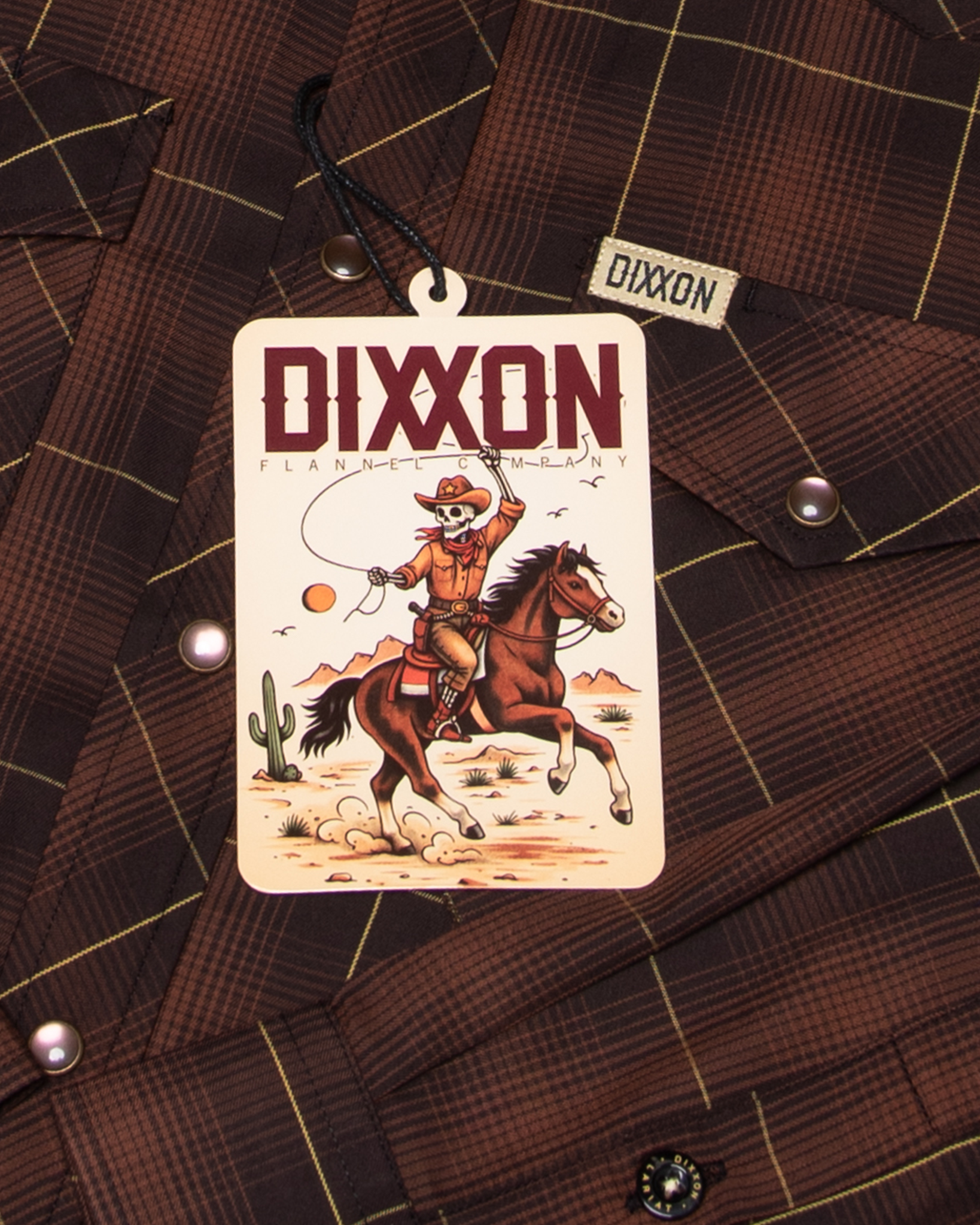 Lariat Bamboo Long Sleeve - Lasso - Dixxon Flannel Co.