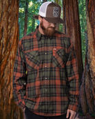Redwood Forest Flannel - This Land Series - Dixxon Flannel Co.