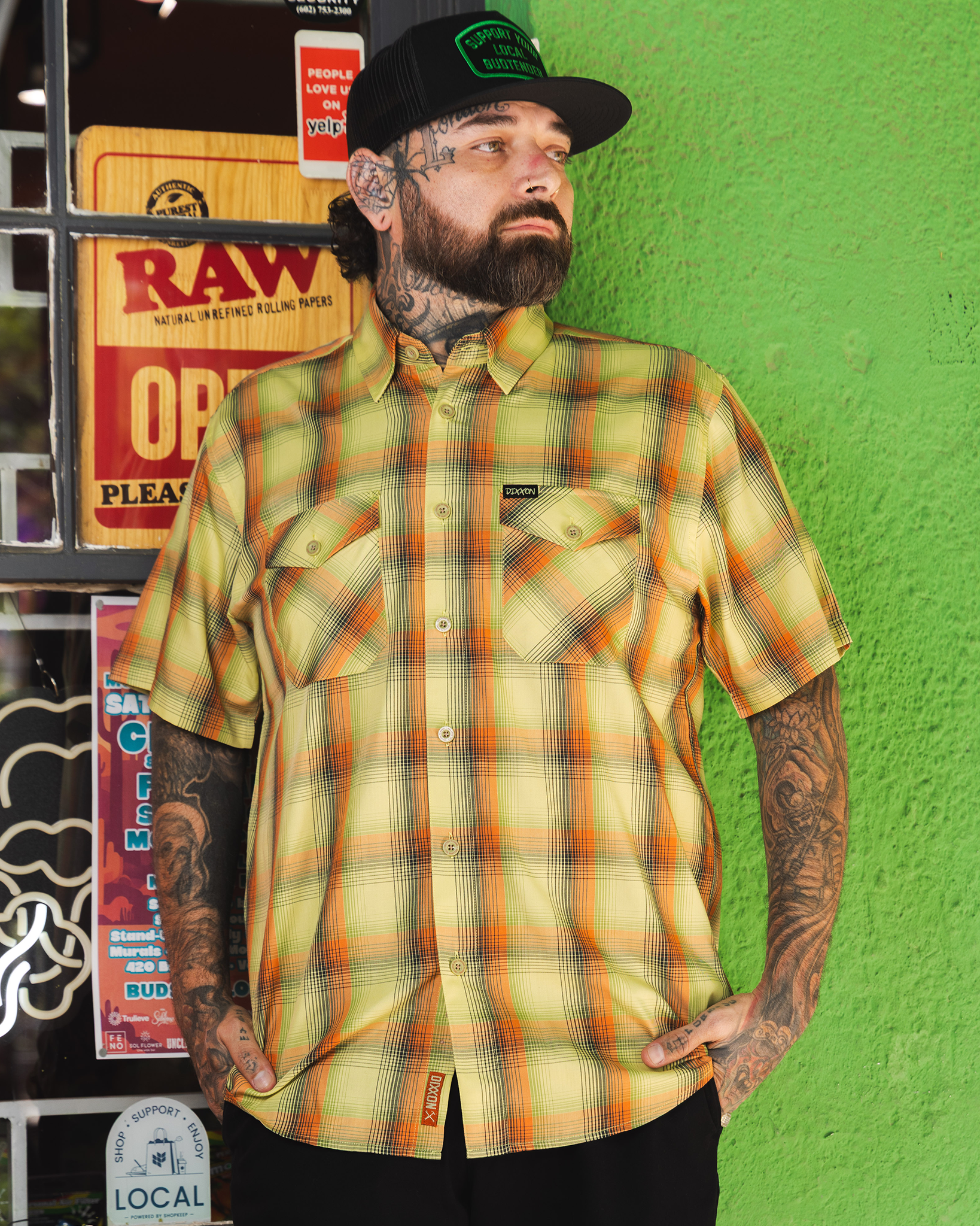Shatter Bamboo Short Sleeve - Dixxon Flannel Co.