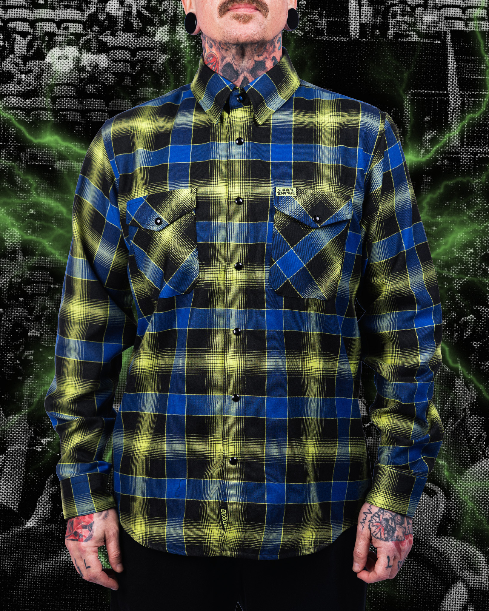 Suicidal Tendencies Adrenaline Addict Flannel | Dixxon Flannel Co