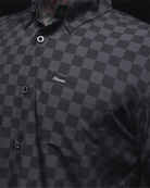 Winner's Circle Party Shirt - Black & Grey - Dixxon Flannel Co.